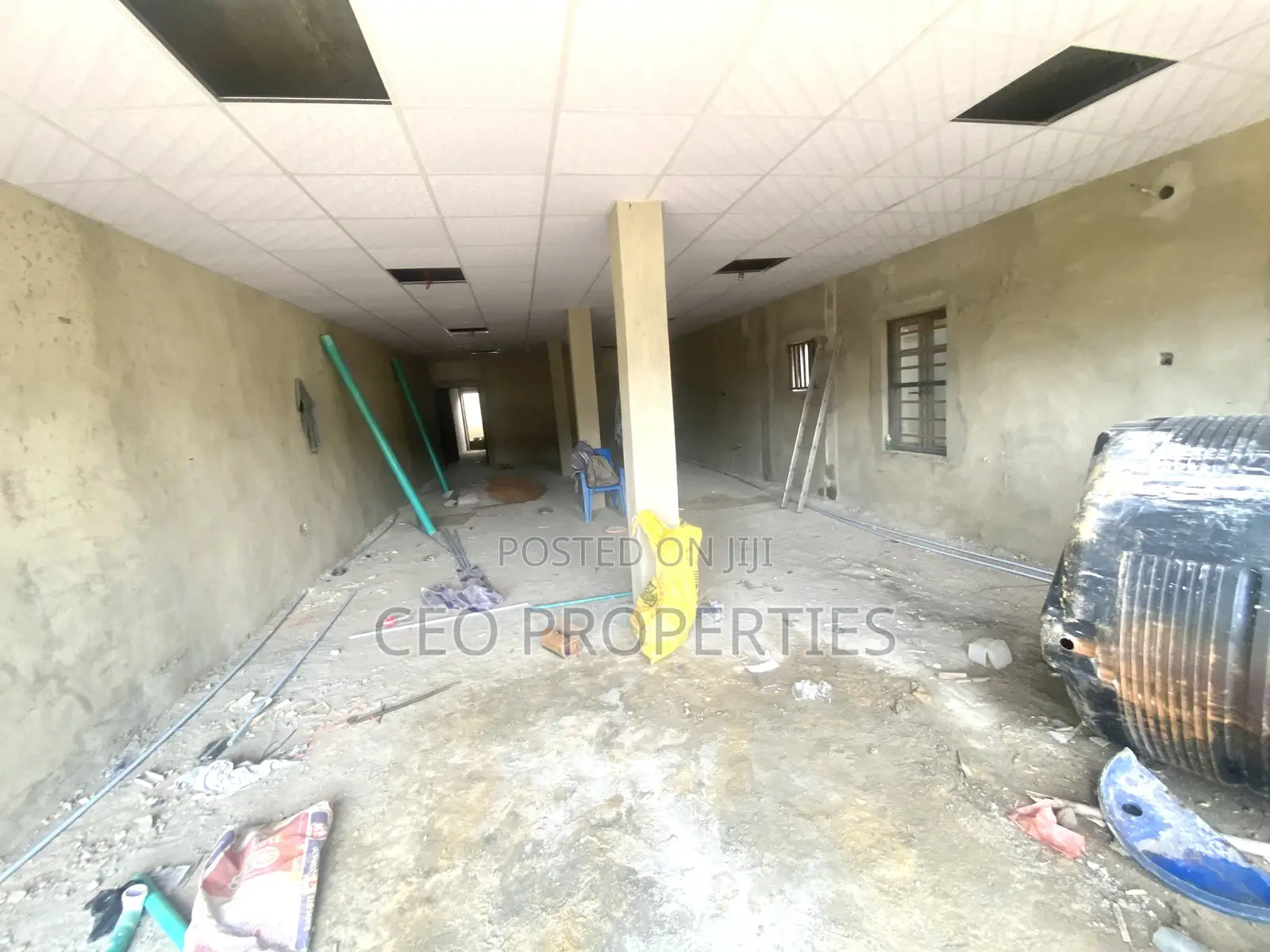 150sqm Warehouse/Store Facing Ado Road Ajah Lagos