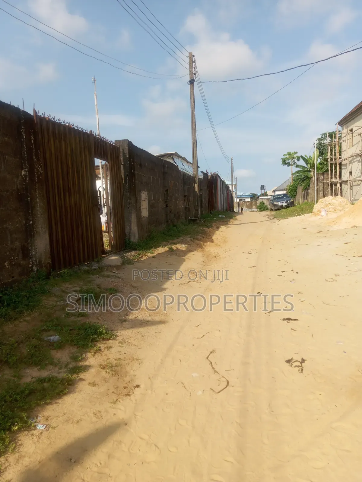 One and Half Plot of Dry Fenced and Gated Land for Sale at Bashorun,
