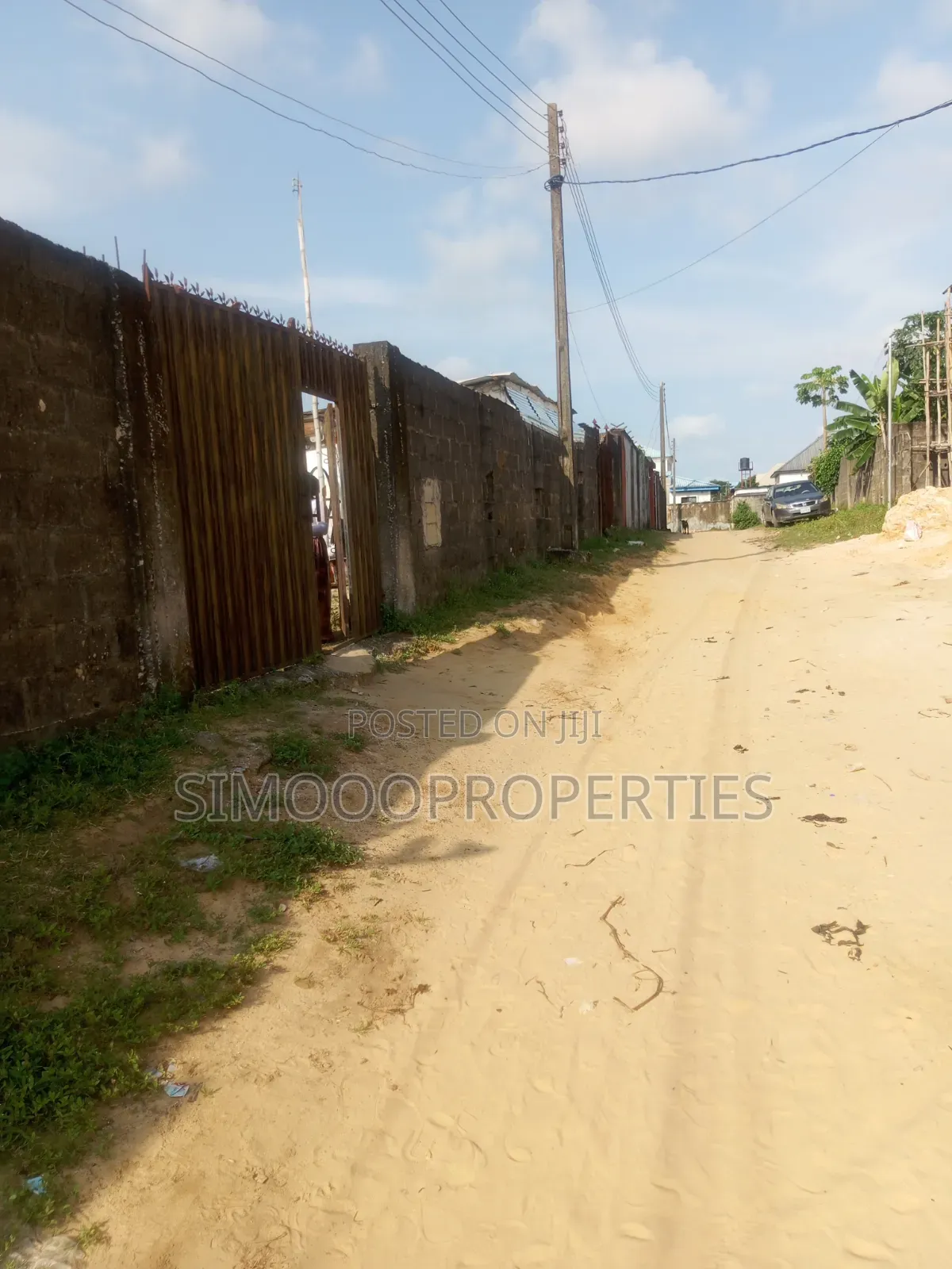 One and Half Plot of Dry Fenced and Gated Land for Sale at Bashorun,