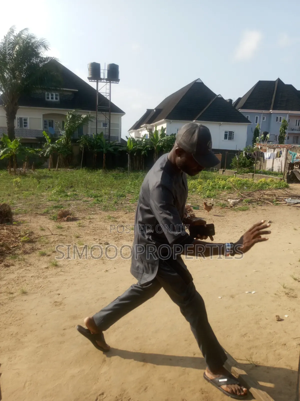 One and Half Plot of Dry Fenced and Gated Land for Sale at Bashorun,