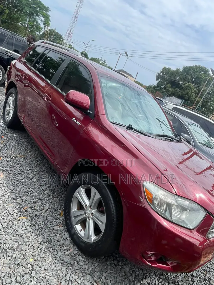 Toyota Highlander Limited 2008 Red