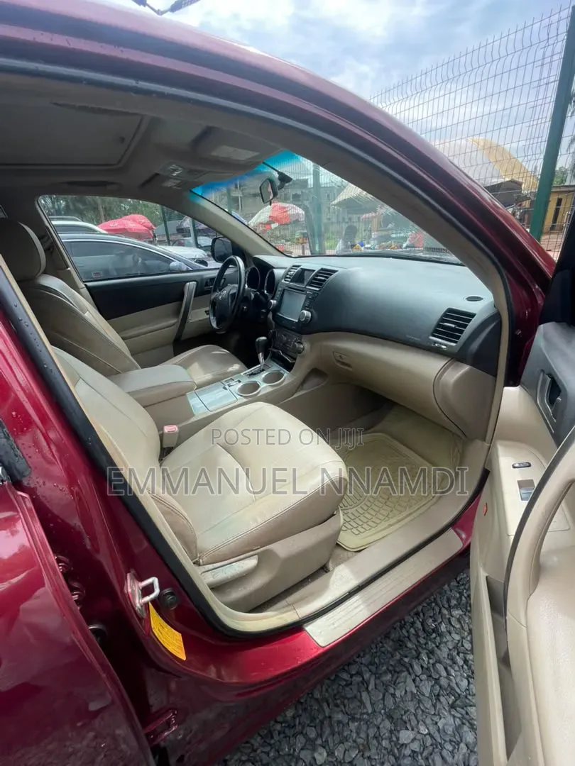 Toyota Highlander Limited 2008 Red