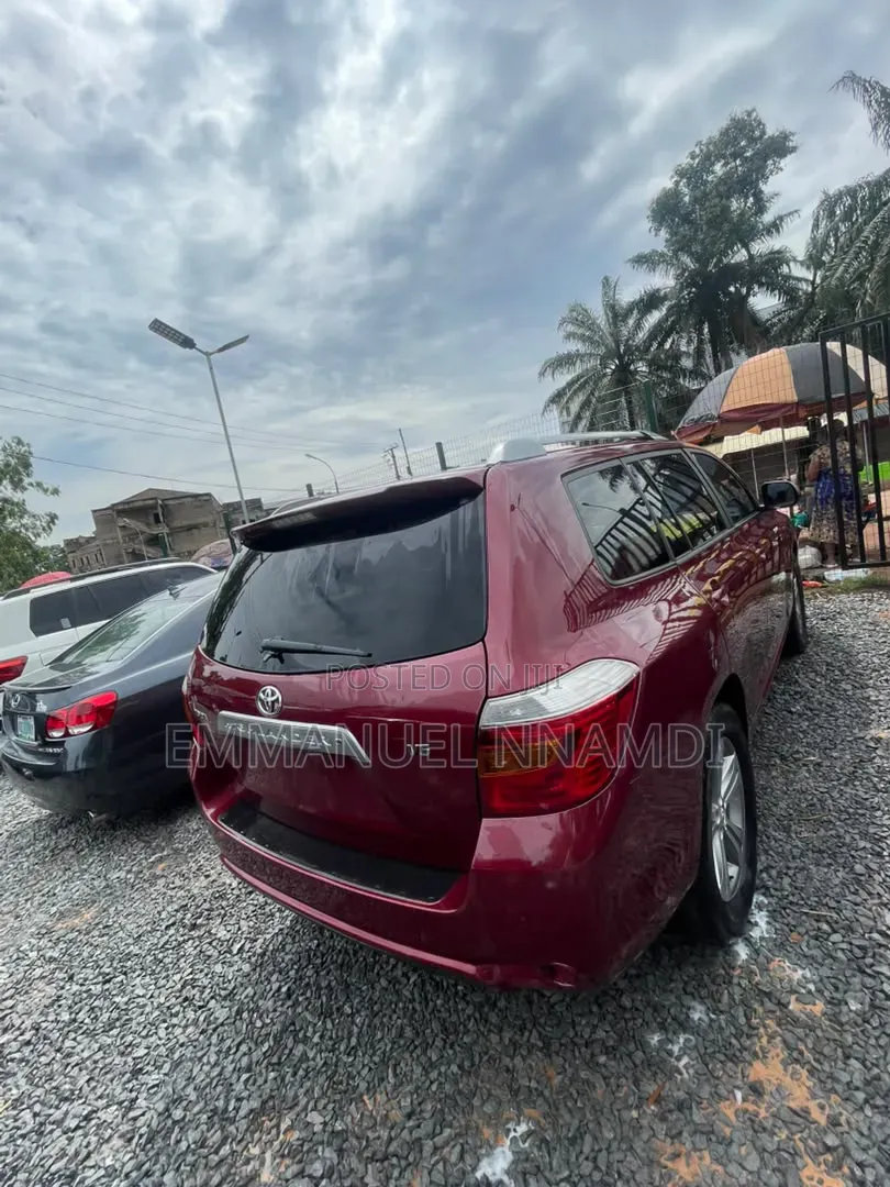 Toyota Highlander Limited 2008 Red