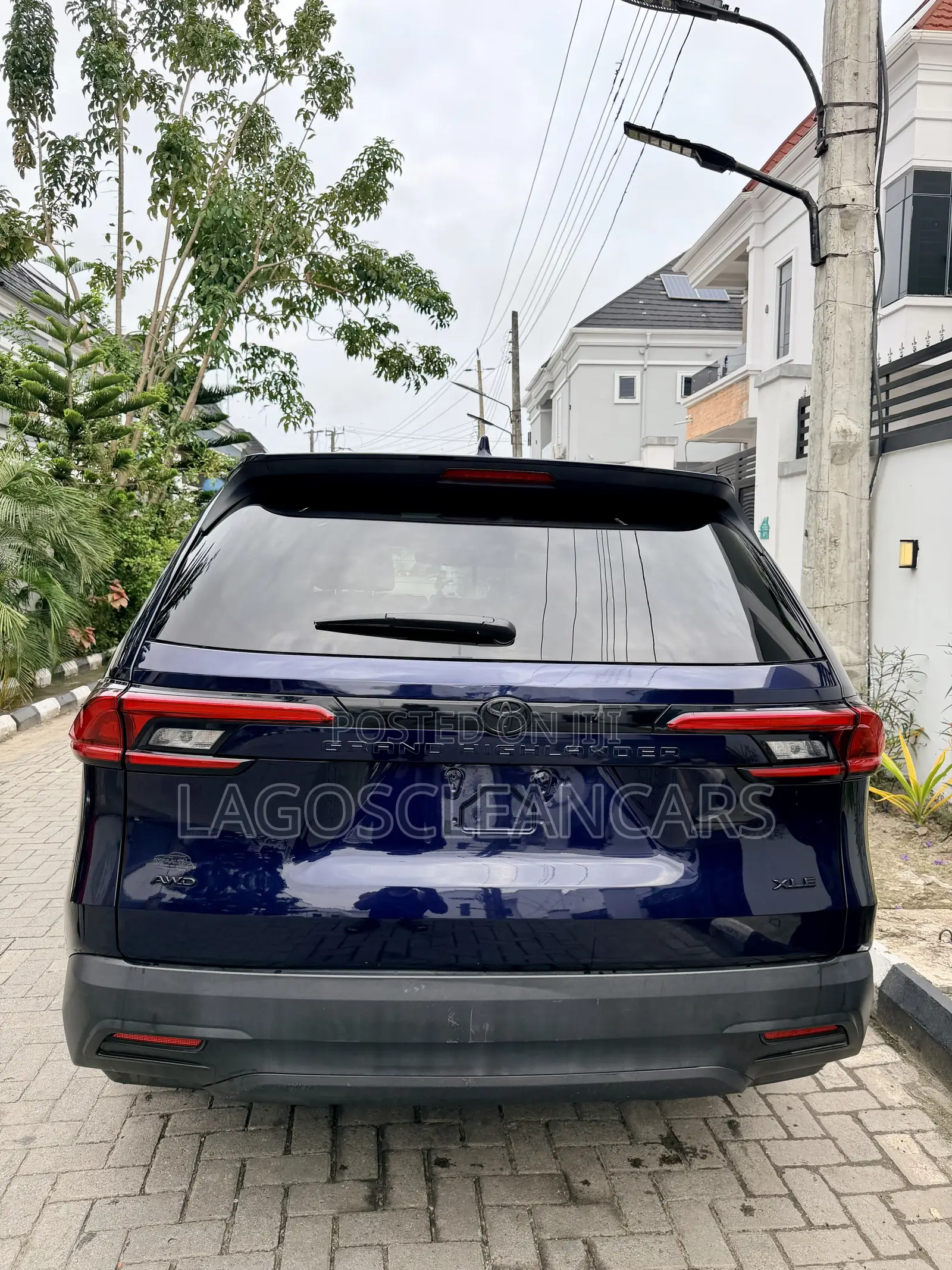 Toyota Grand Highlander Platinum AWD 2024 Blue