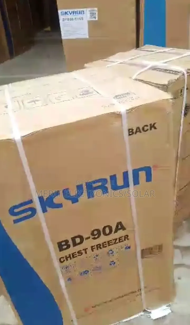 90L Skyrun Chest Freezer Fast Cooling