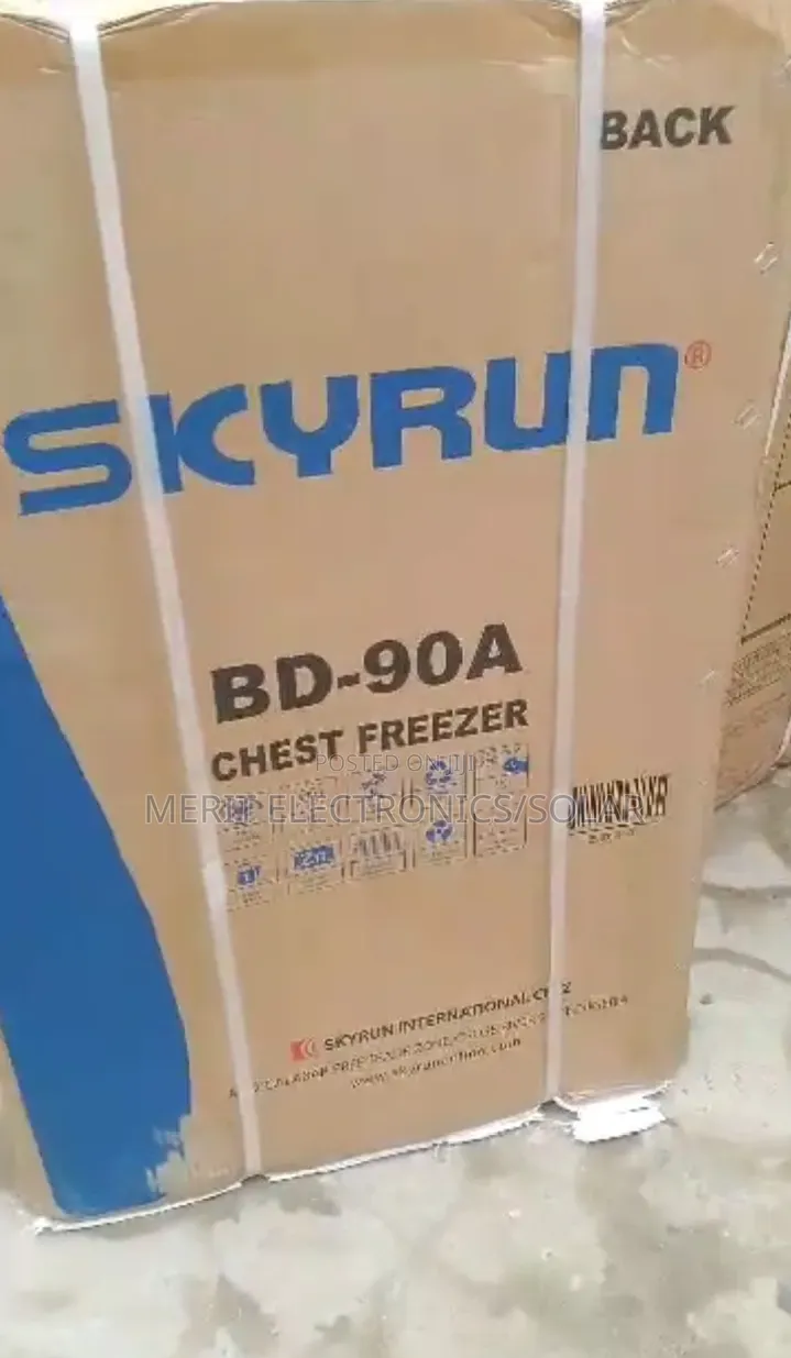 90L Skyrun Chest Freezer Fast Cooling