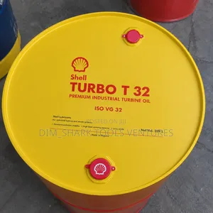 209-Liter Drum of Shell Turbo T 32 Premium Industrial Turbine Oil