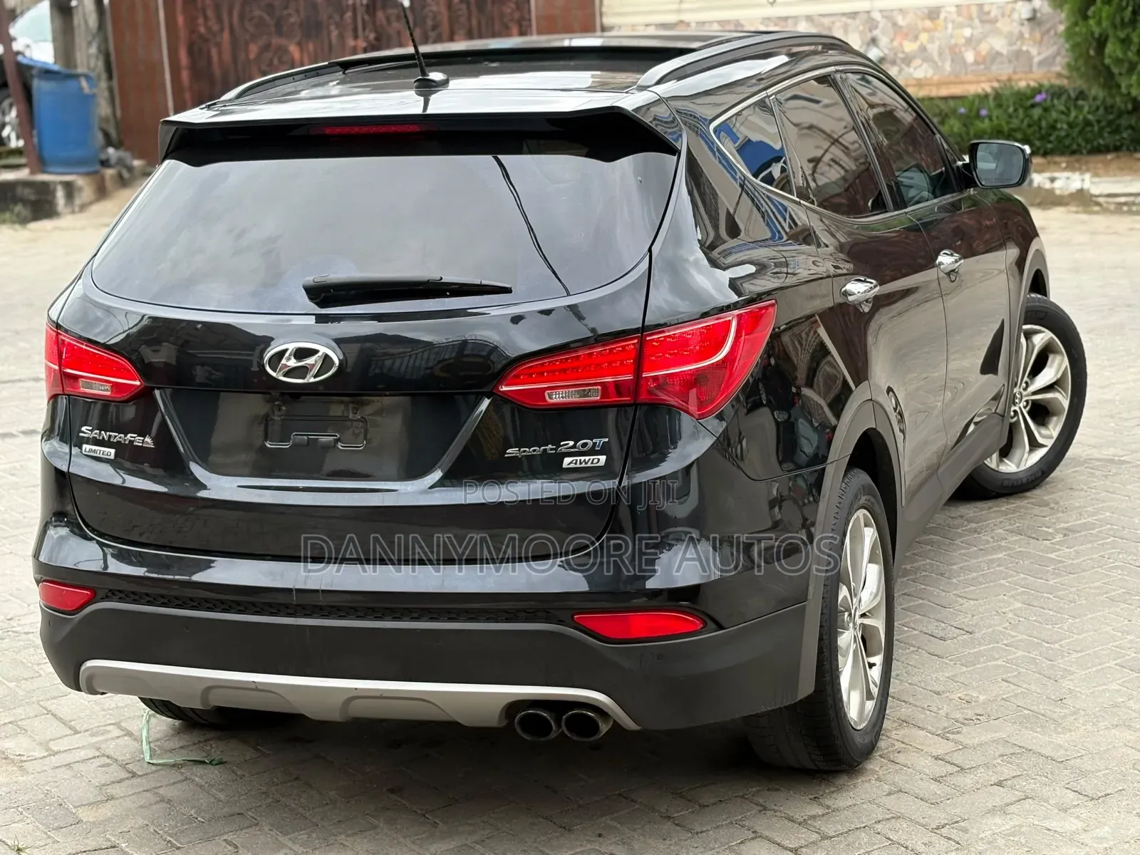 Hyundai Santa Fe Limited AWD 2017 Silver