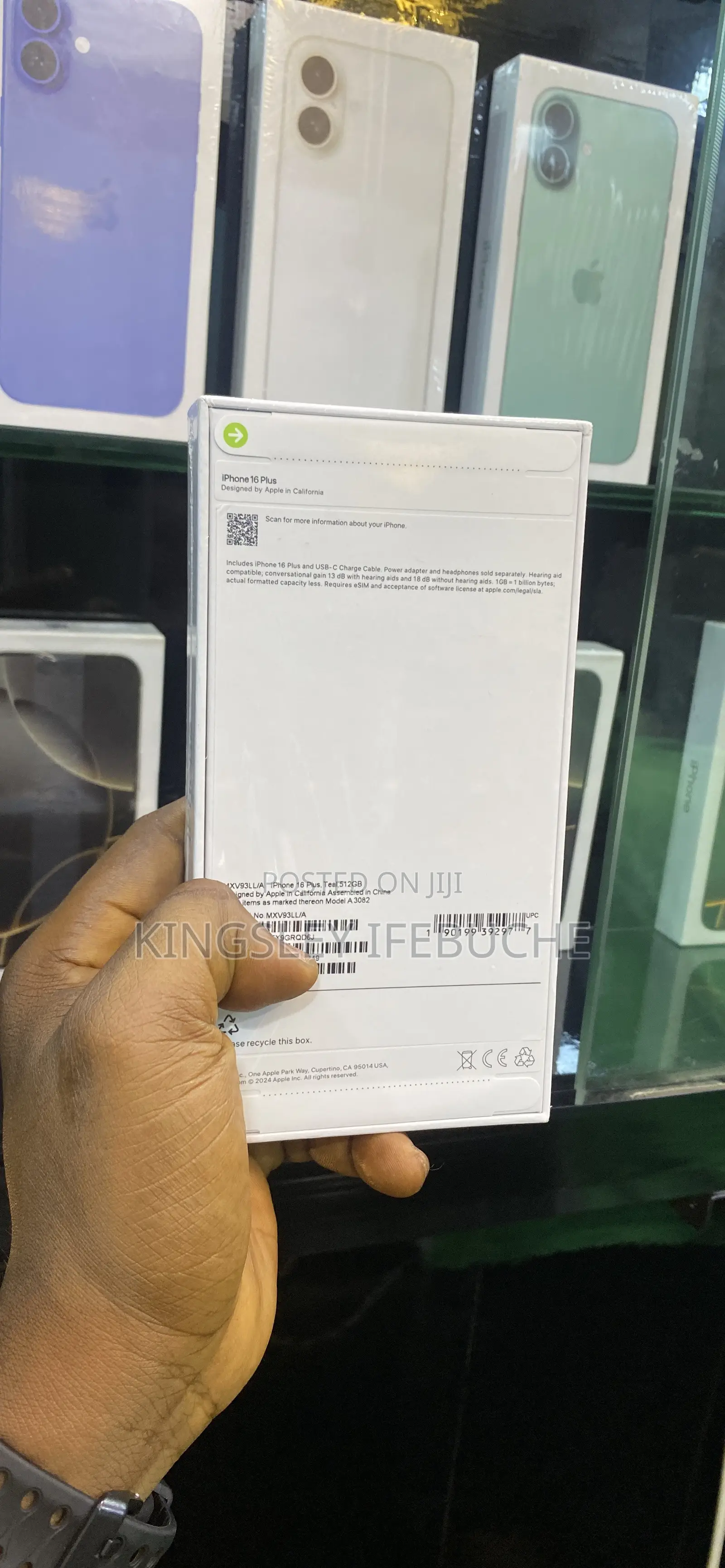 New Apple iPhone 16 Plus 512 GB Green