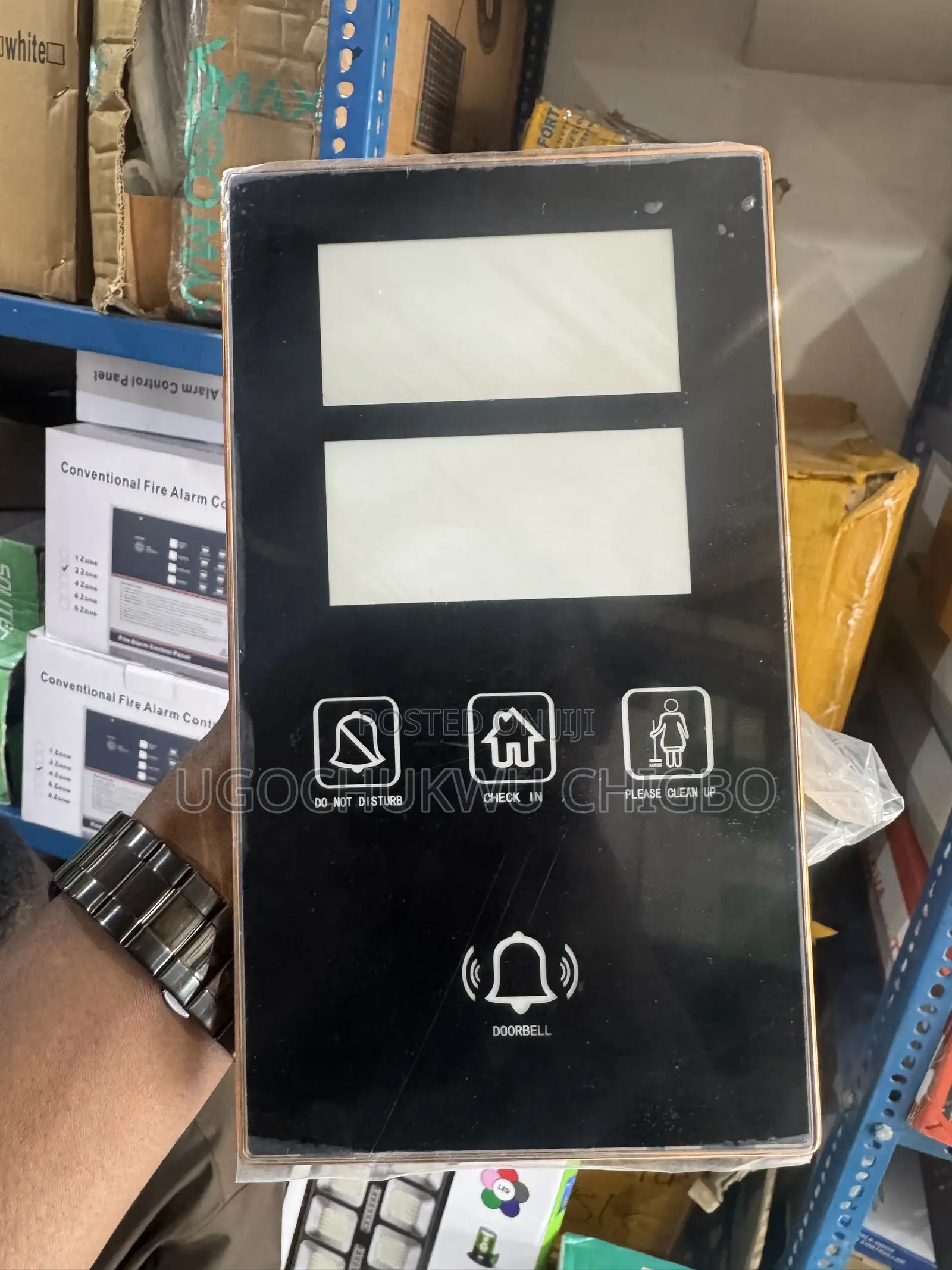Hoter Room Door Plate Switch System DND