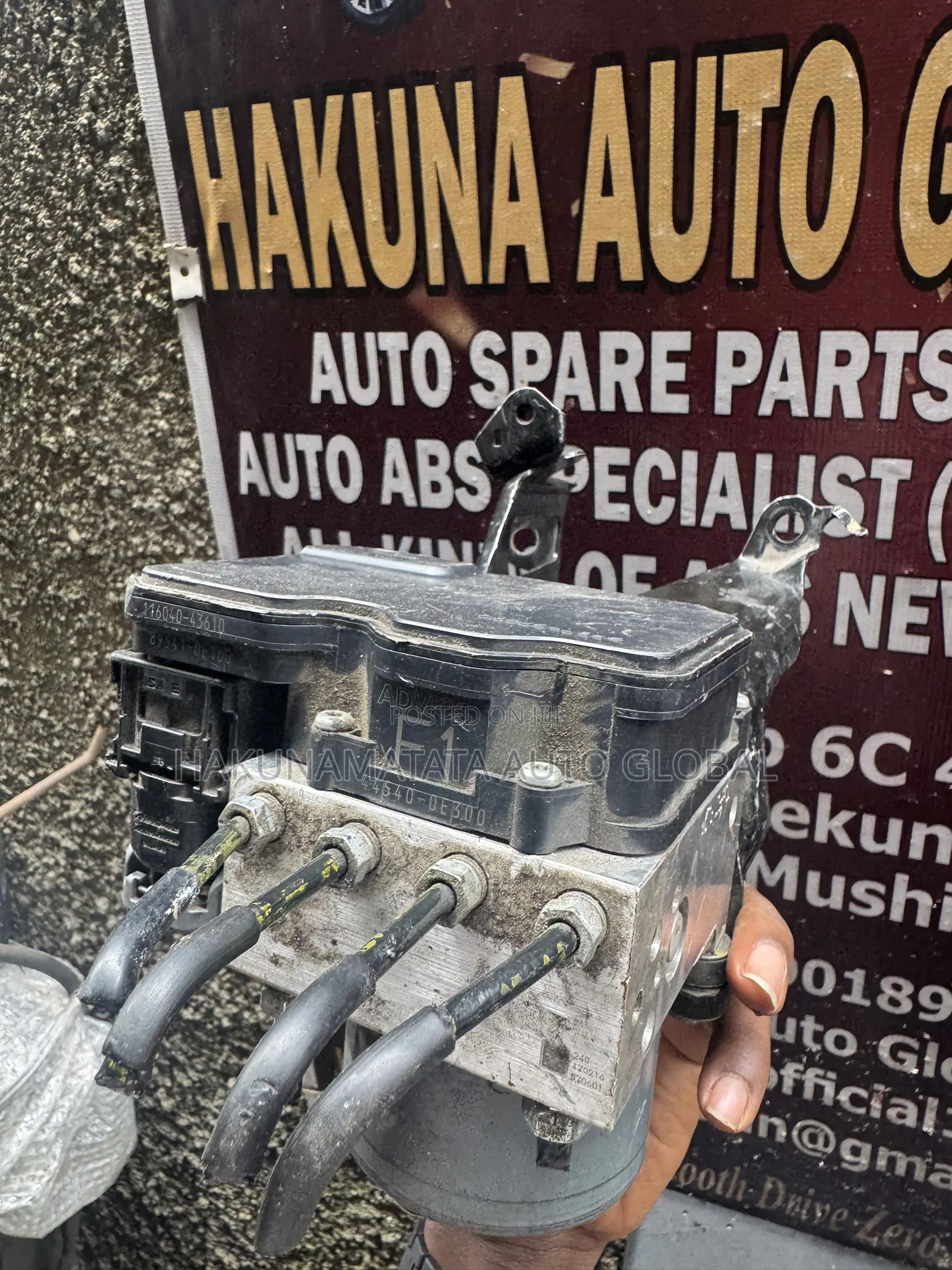 Toyota Highlander 2016–2017 ABS Brake Pump