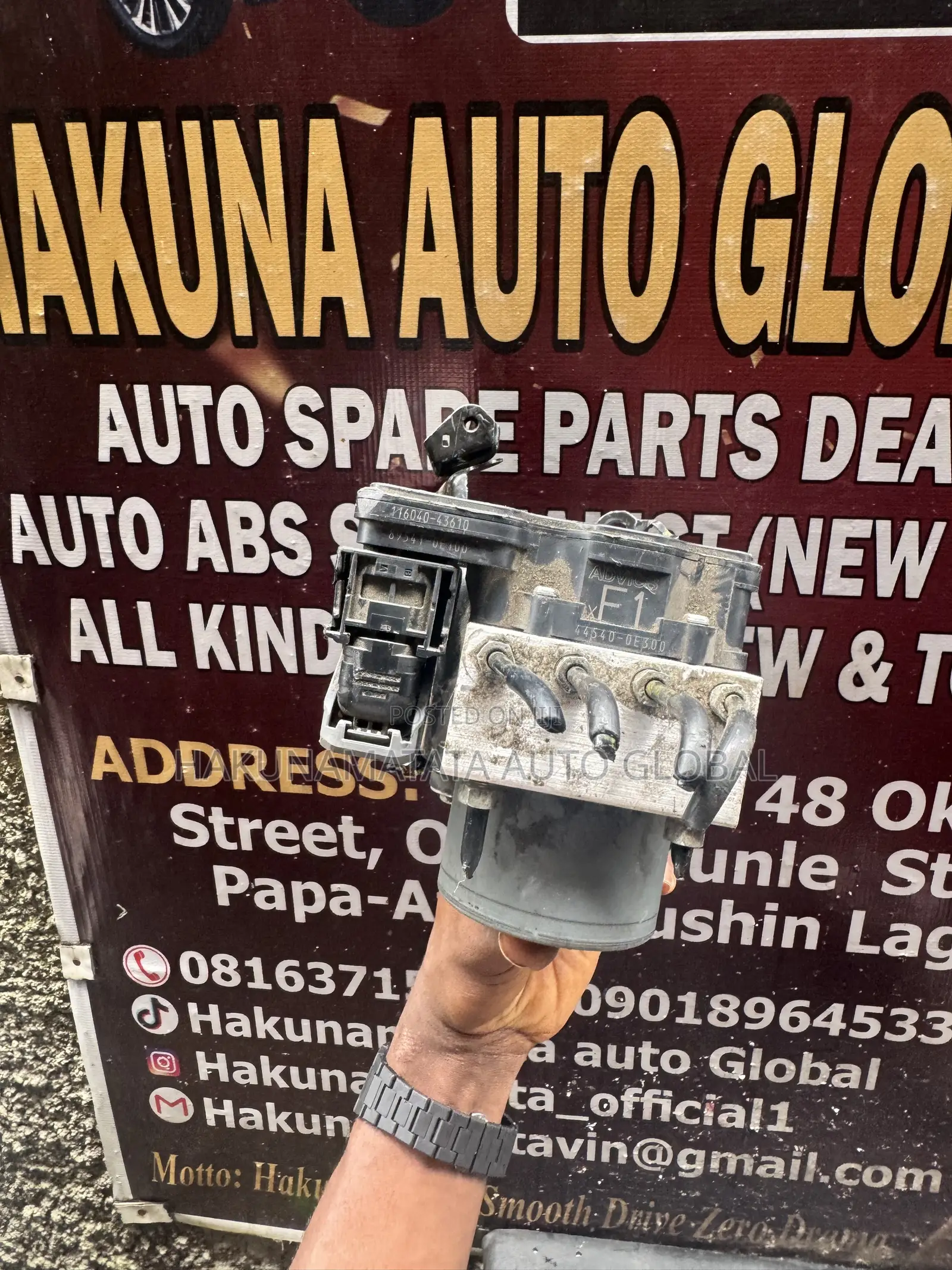 Toyota Highlander 2016–2017 Brake Pump