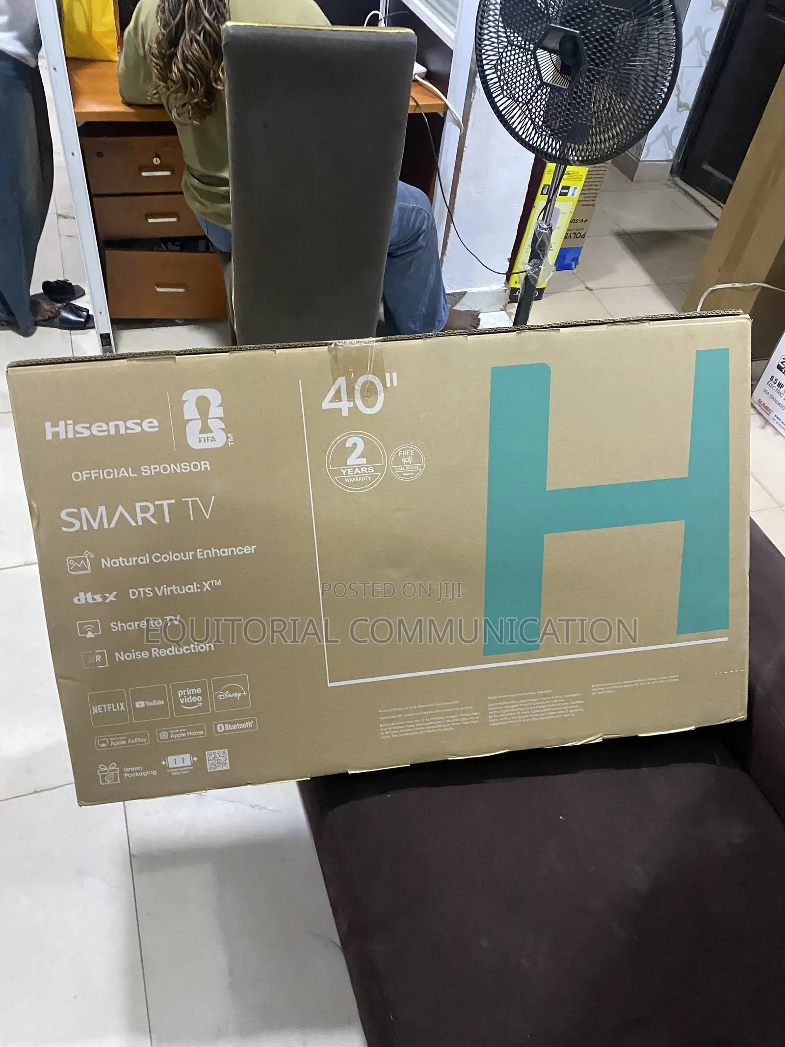 Hisense 40" Slim Screen Smart Television