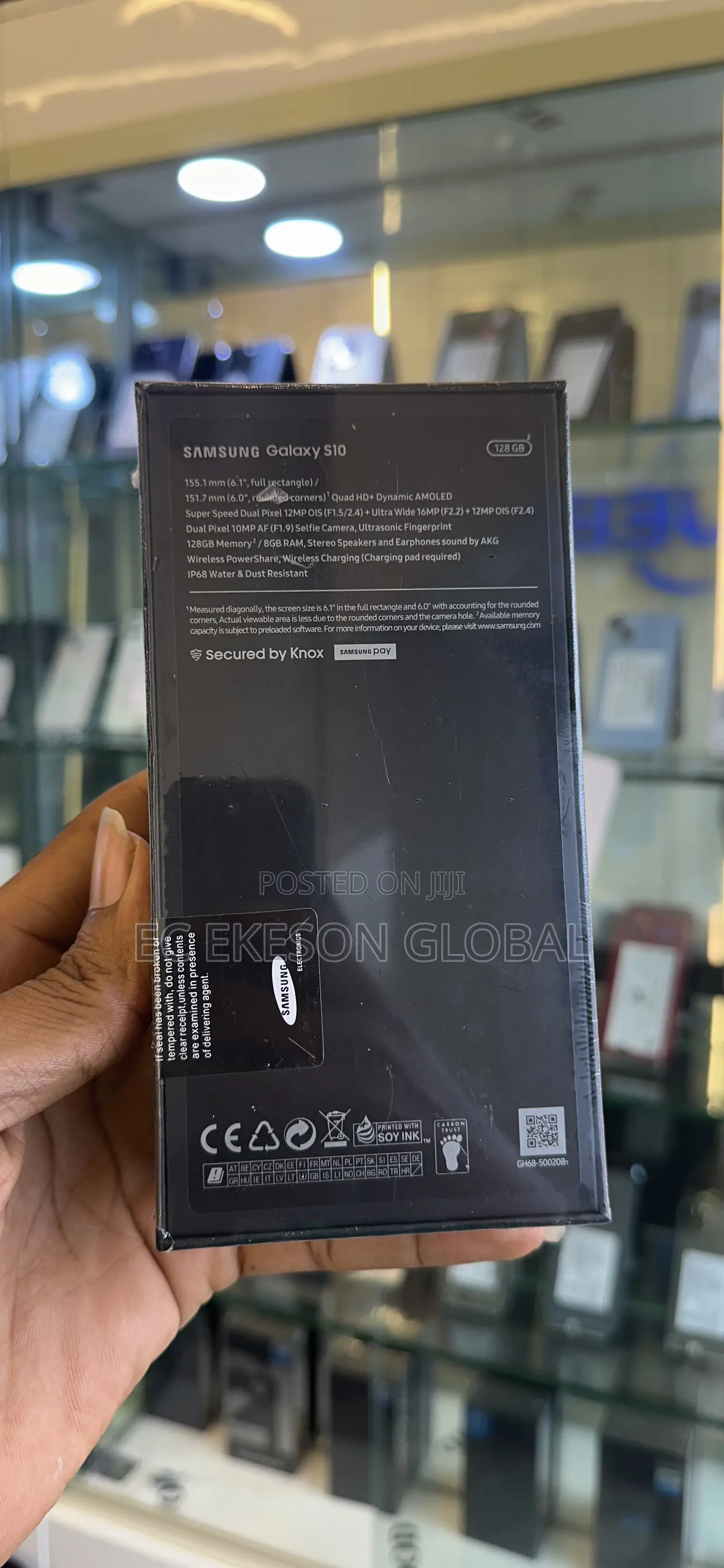 New Samsung Galaxy S10 128 GB Black