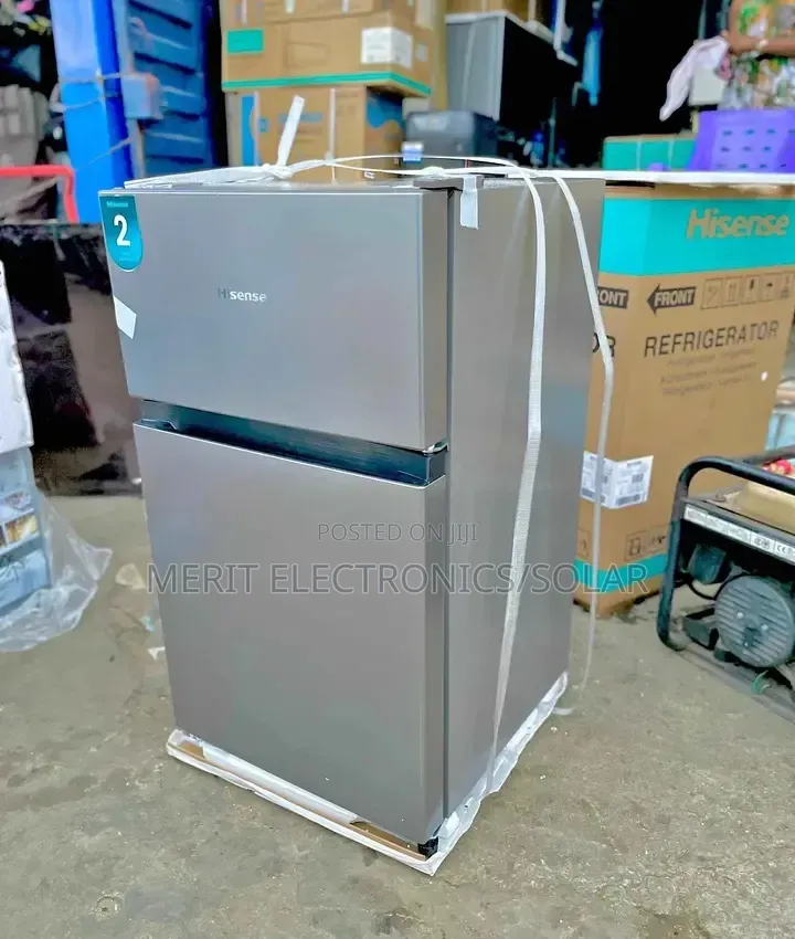 100L Hisense Double Door Fridge and Freezer