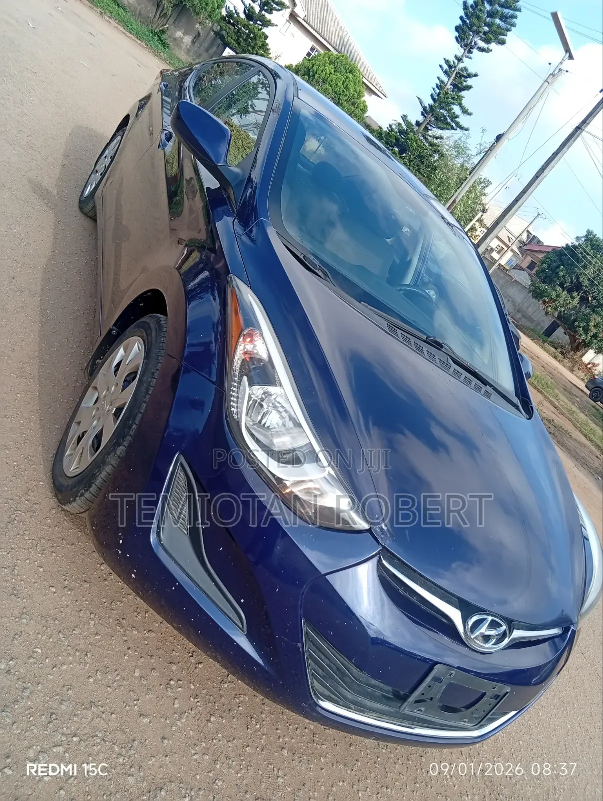 Hyundai Elantra 2015 Blue