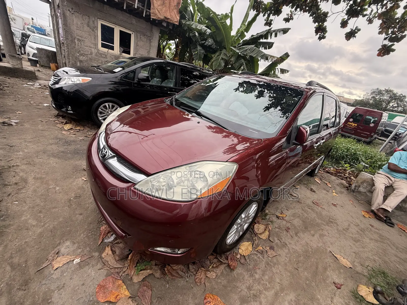 Toyota Sienna XLE Limited 2008 Red
