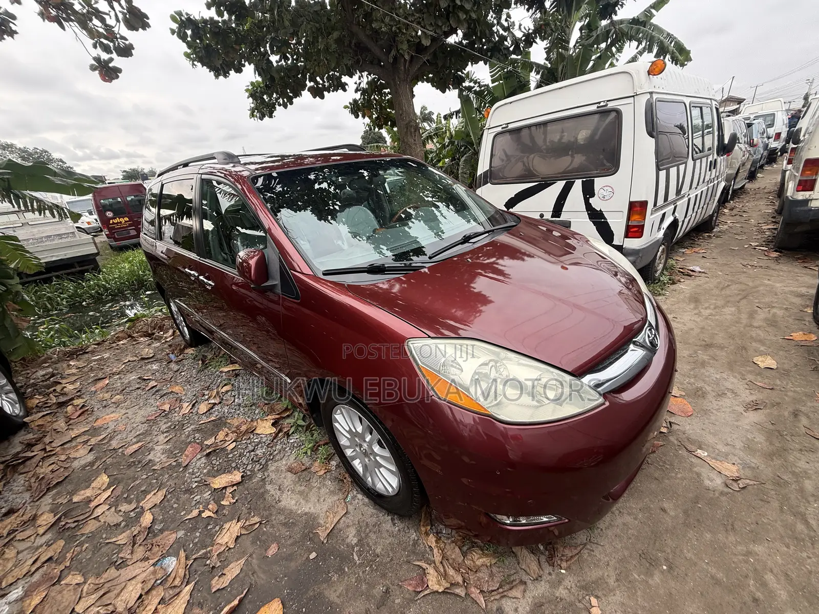 Toyota Sienna XLE Limited 2008 Red