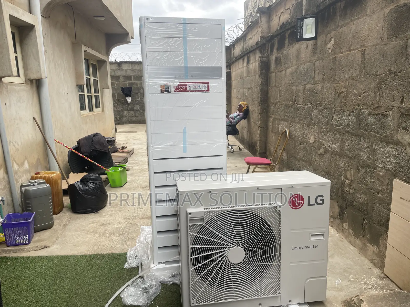 RAPID COOLING LG Inverter Floor Standing 5 Tons AC AP-Q48LT3S1
