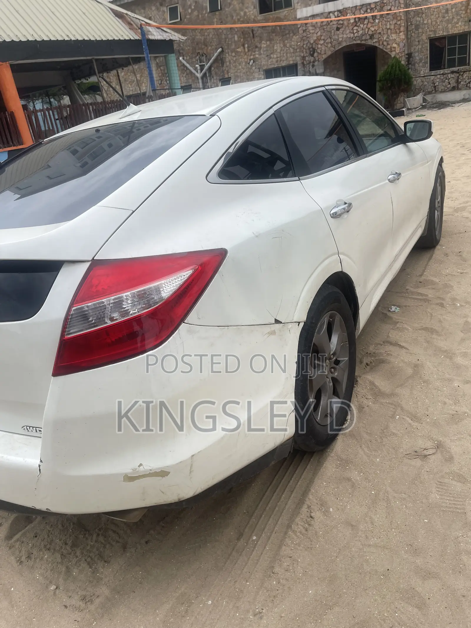 Honda Crosstour 3.5 AWD 2010 White