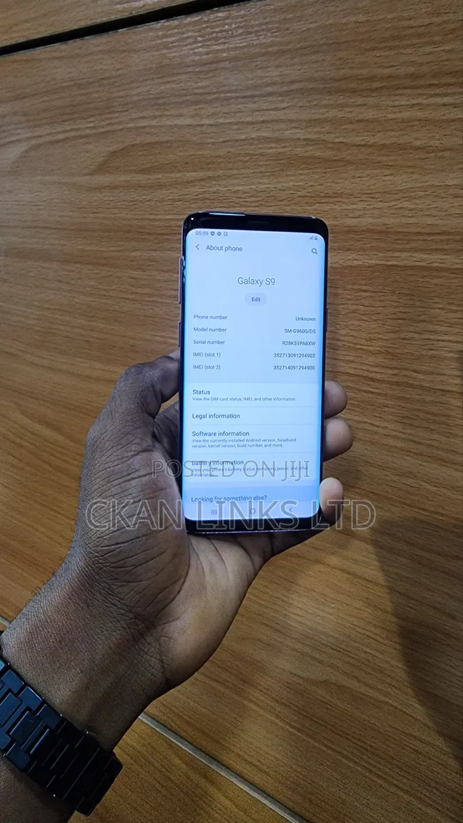 Samsung Galaxy S9 128 GB Purple