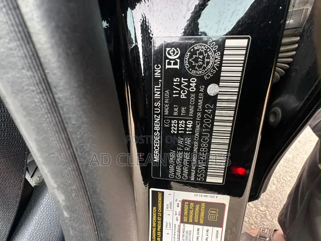 Mercedes-Benz C450 2016 Black