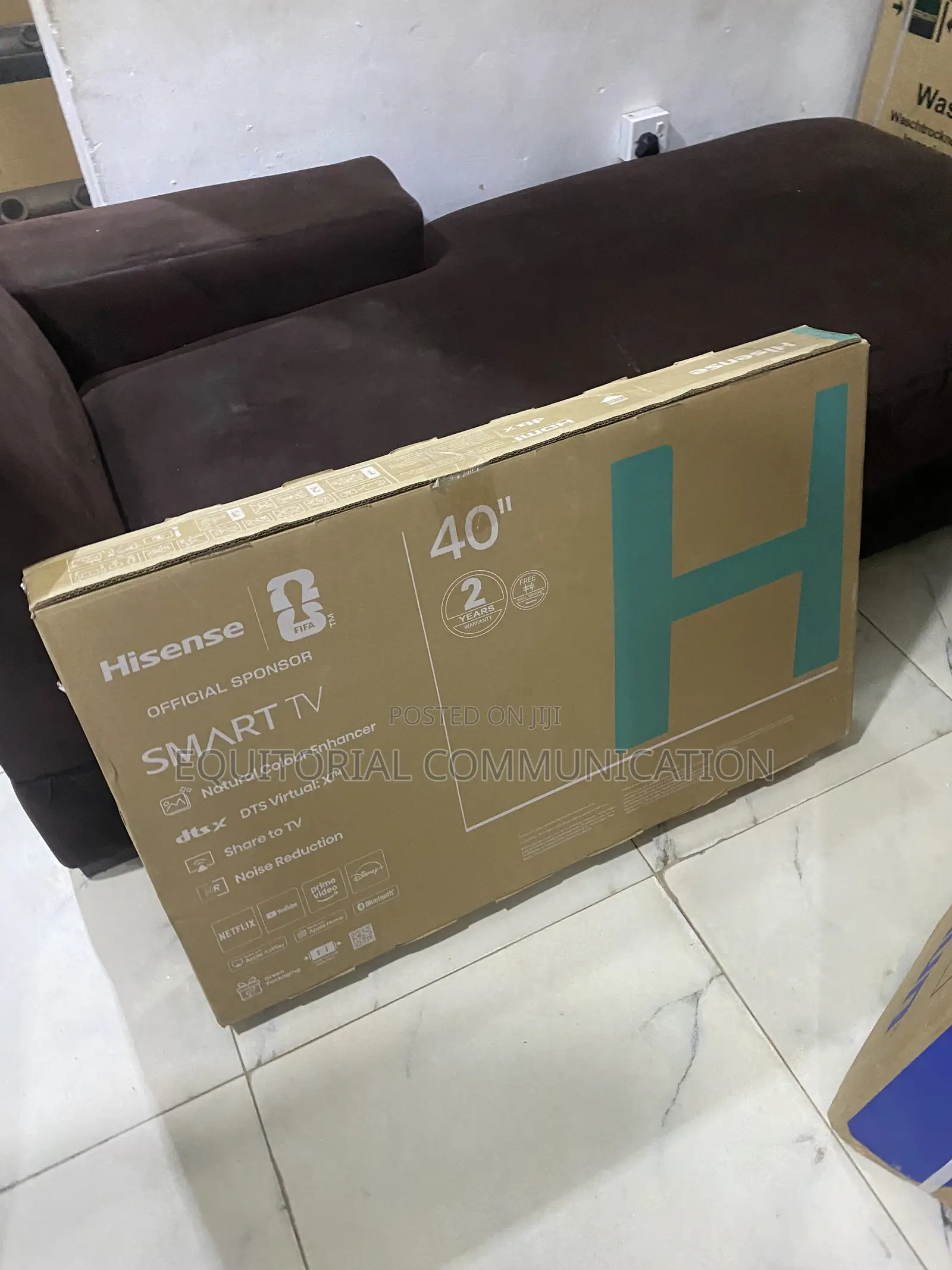 Hisense 40" LED Television With Smart Technology