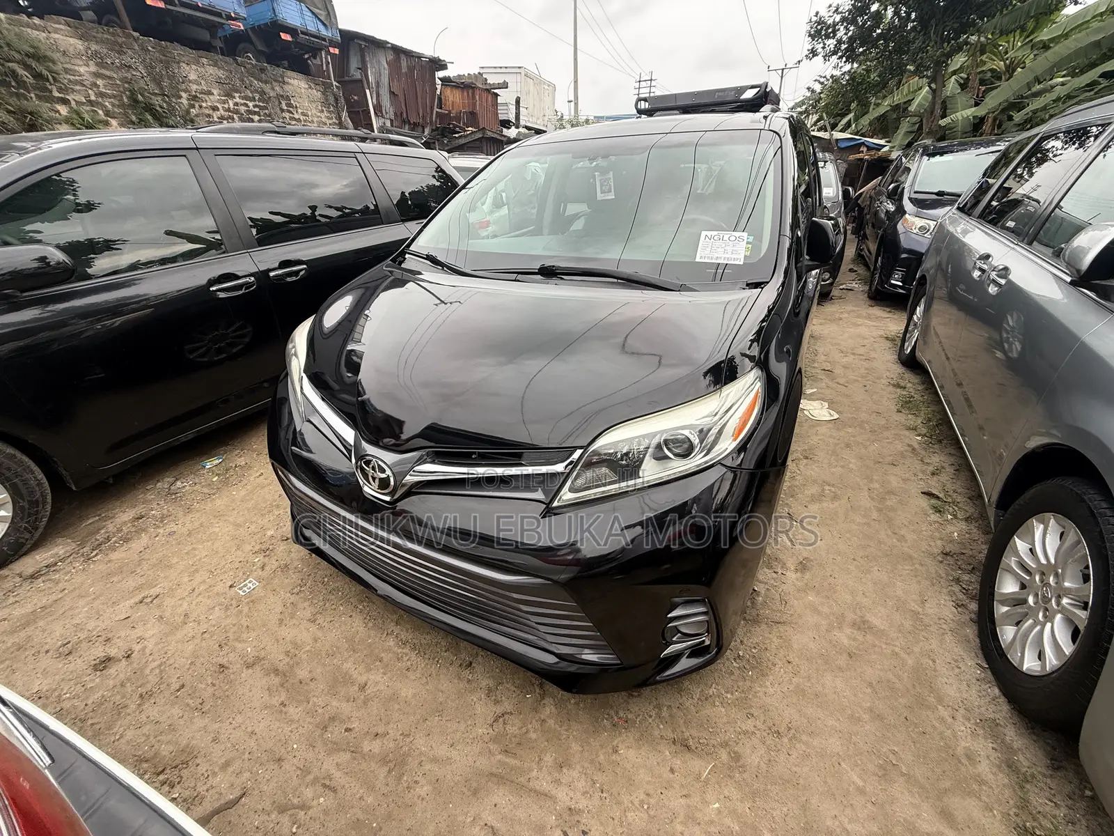 Toyota Sienna Limited Premium (3.5L 6cyl 8A) 2018 Black