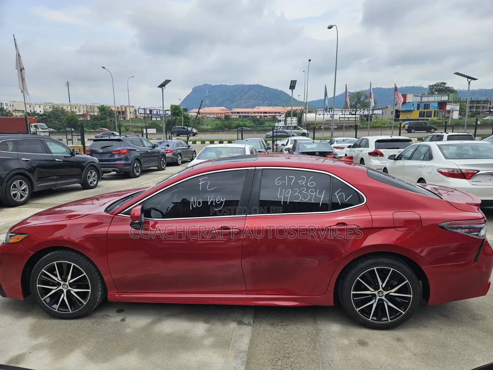 Toyota Camry 2022 Maroon