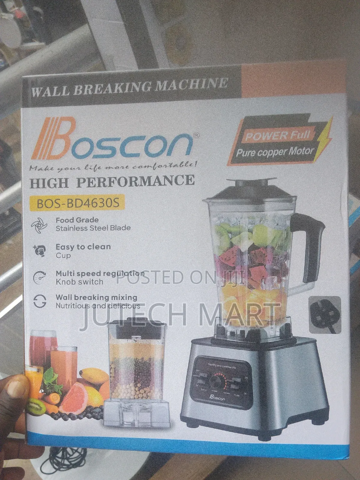2 in 1 Boscon Pure Copper Blender