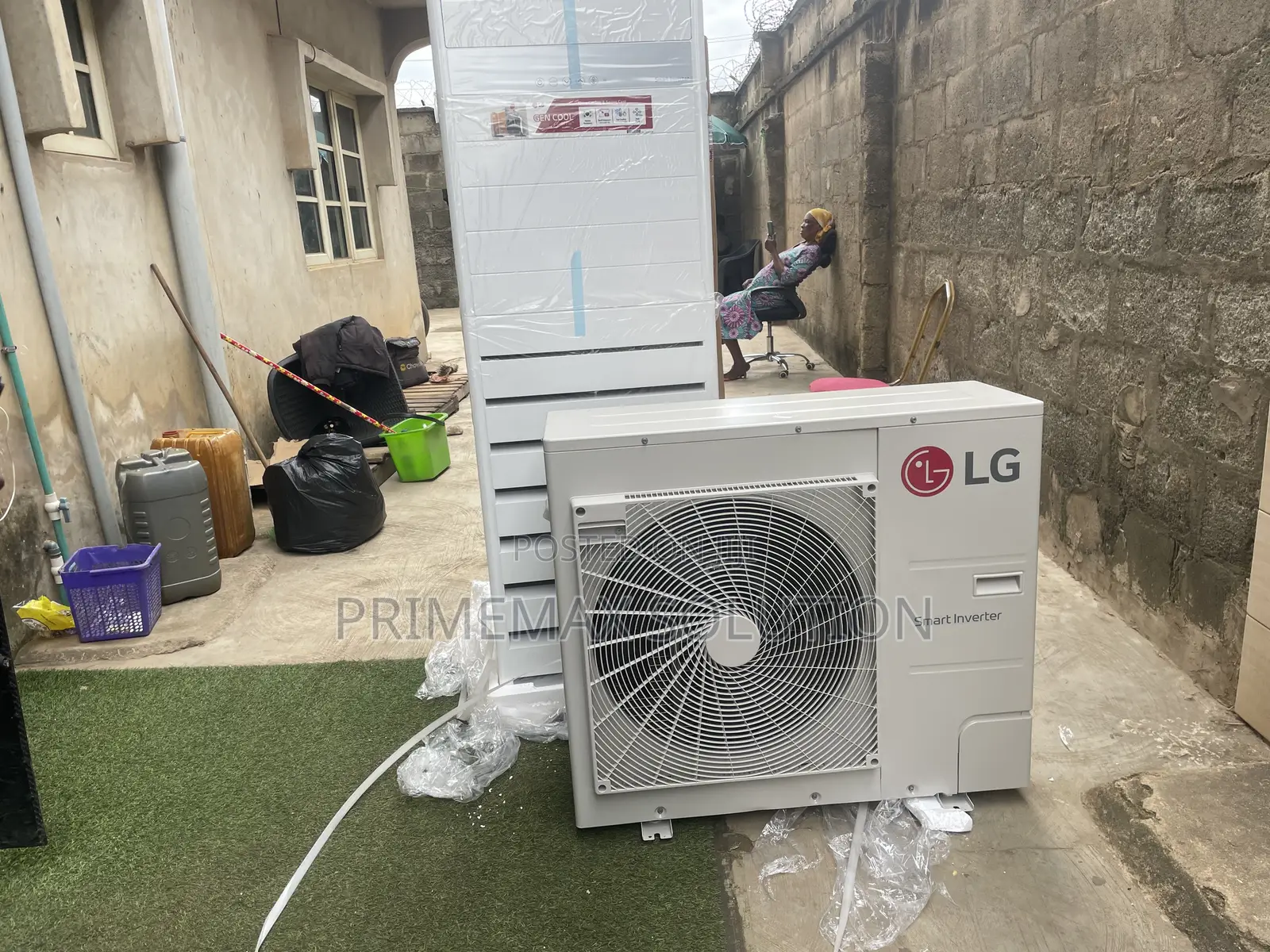 LG Floor Standing 5 Tons Inverter AC AP-Q48LT3S1 –Super Cooling
