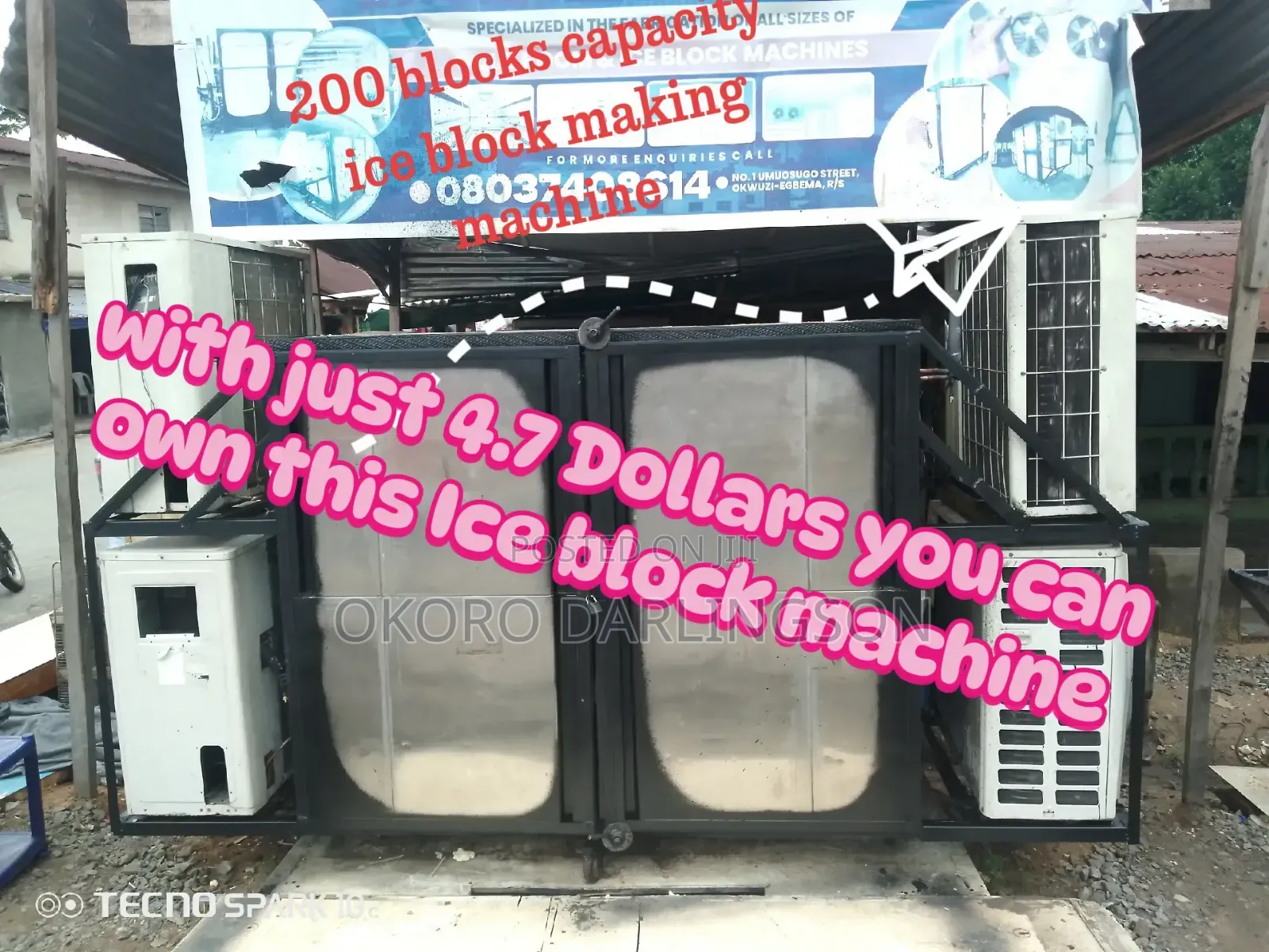 Ice Block Making Machine