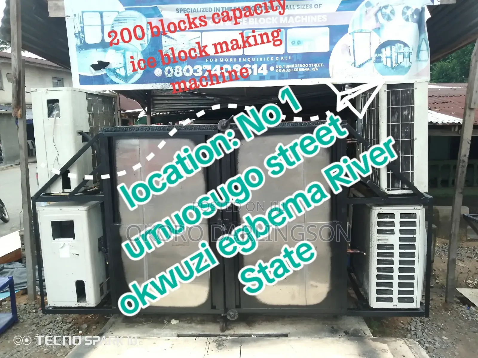 Ice Block Making Machine