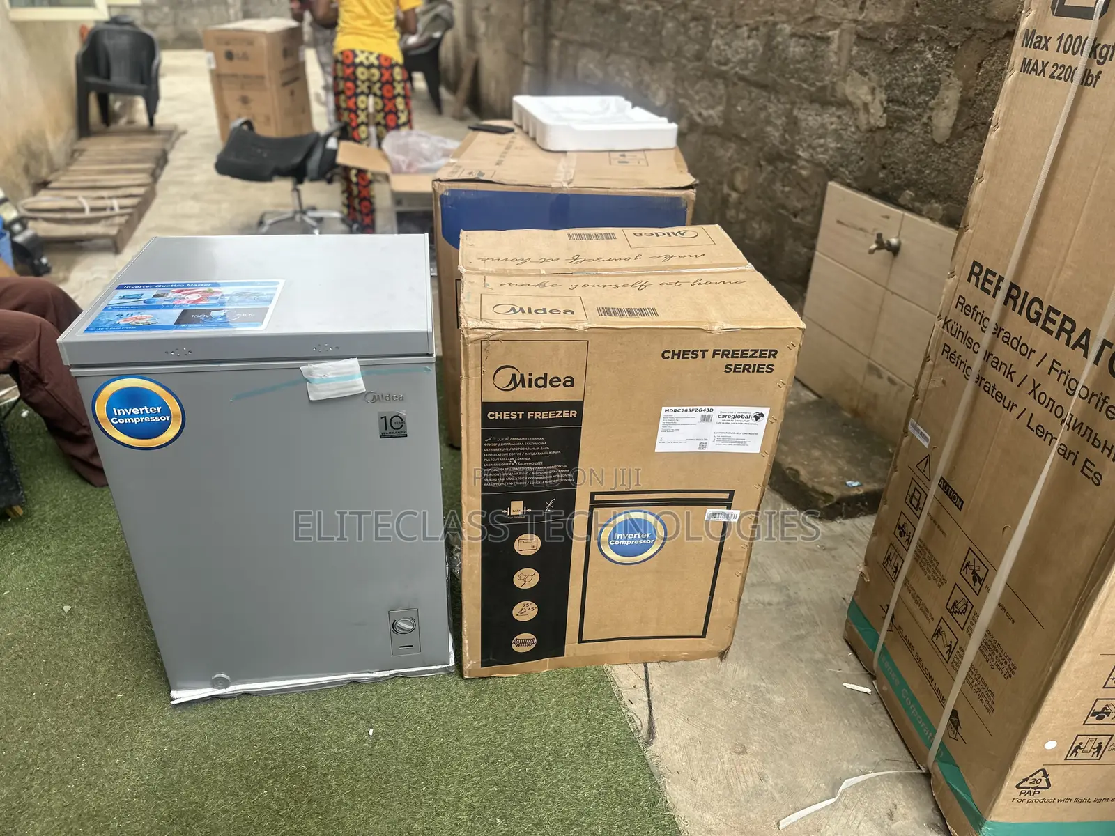 Midea MDRC265FZG43D 142L Chest-Type Freezer