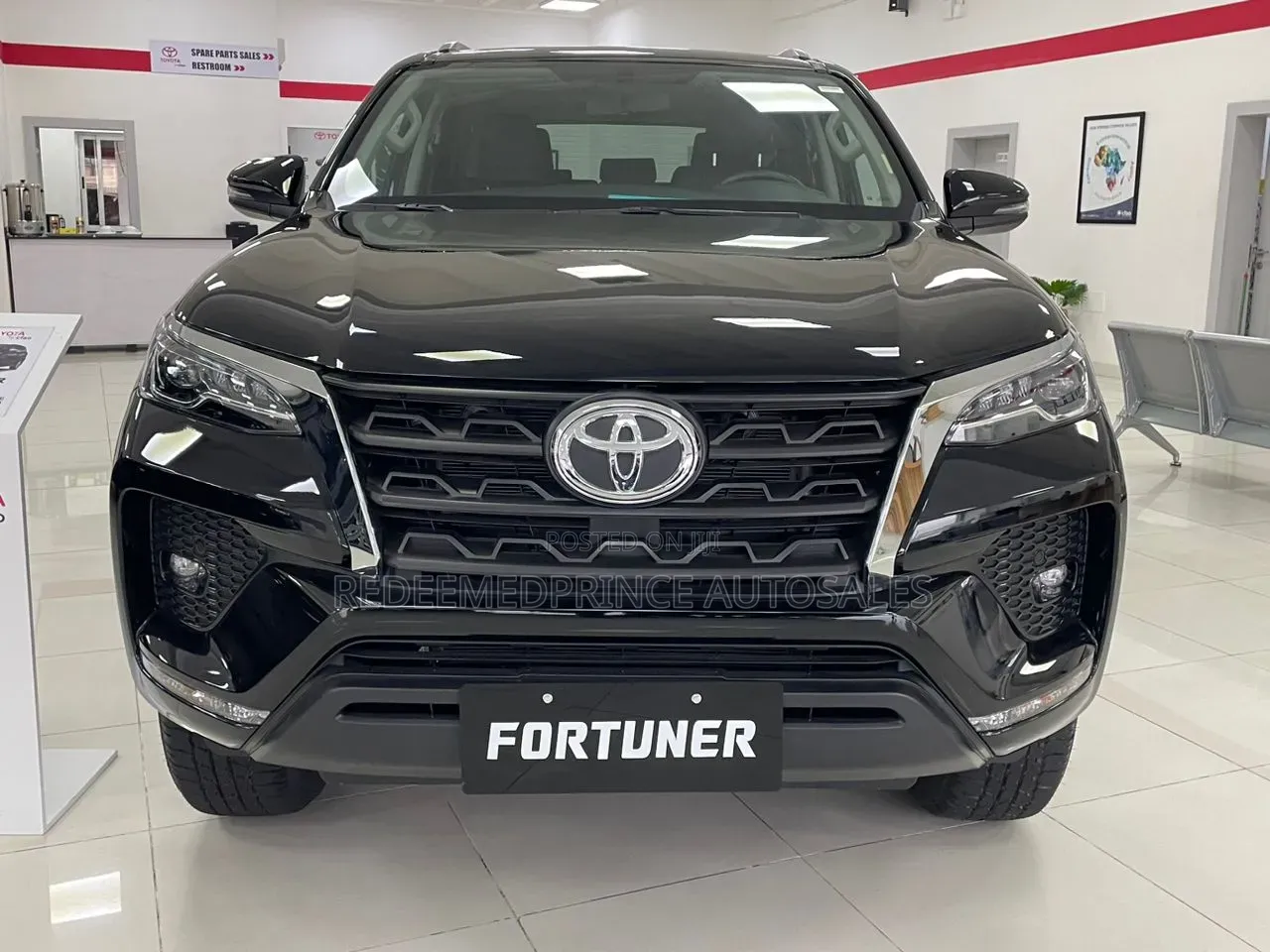 New Toyota Fortuner 2025 Black