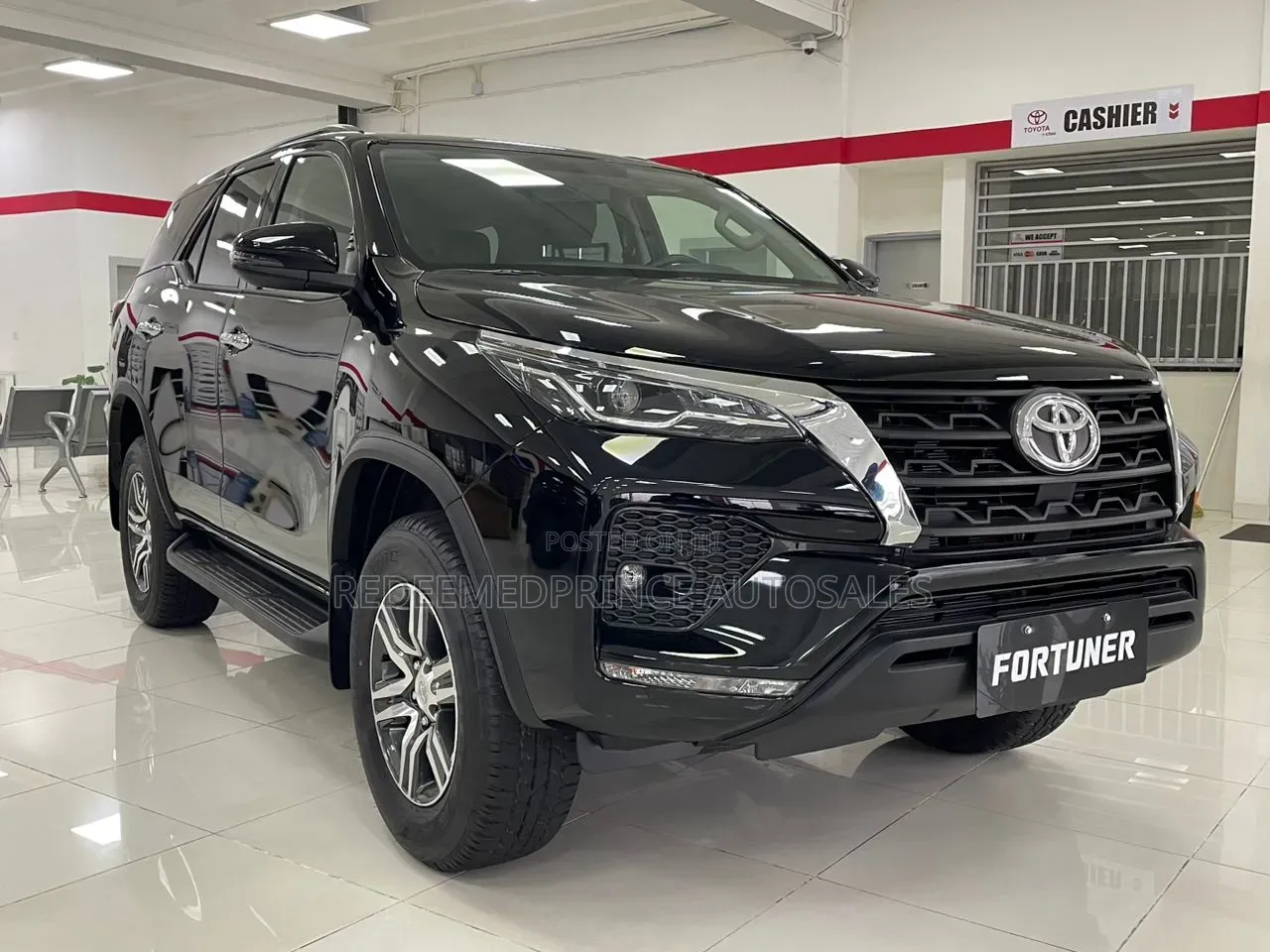 New Toyota Fortuner 2025 Black