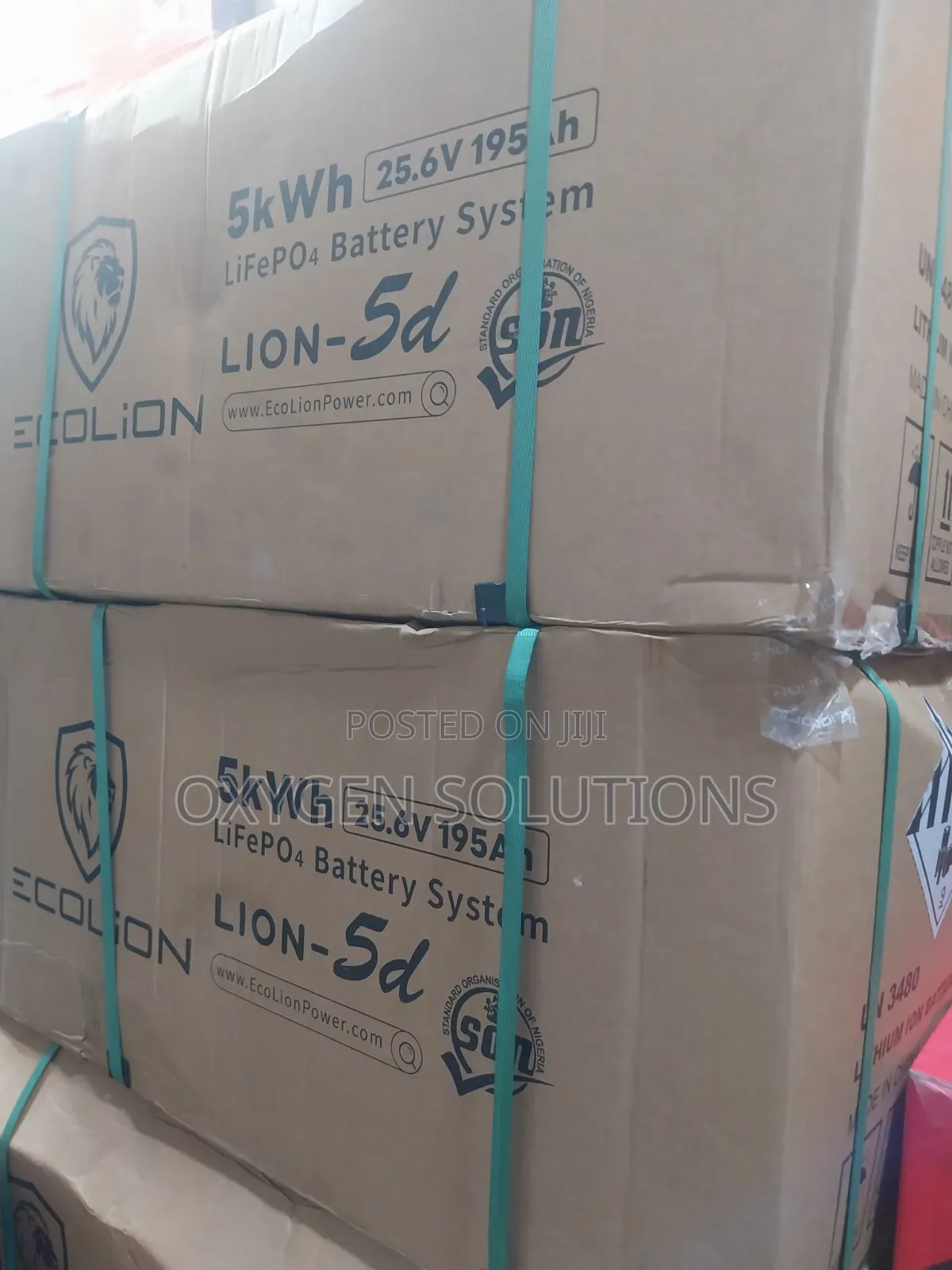 5kwh 25.6kwh Ecolion Lithium Battery