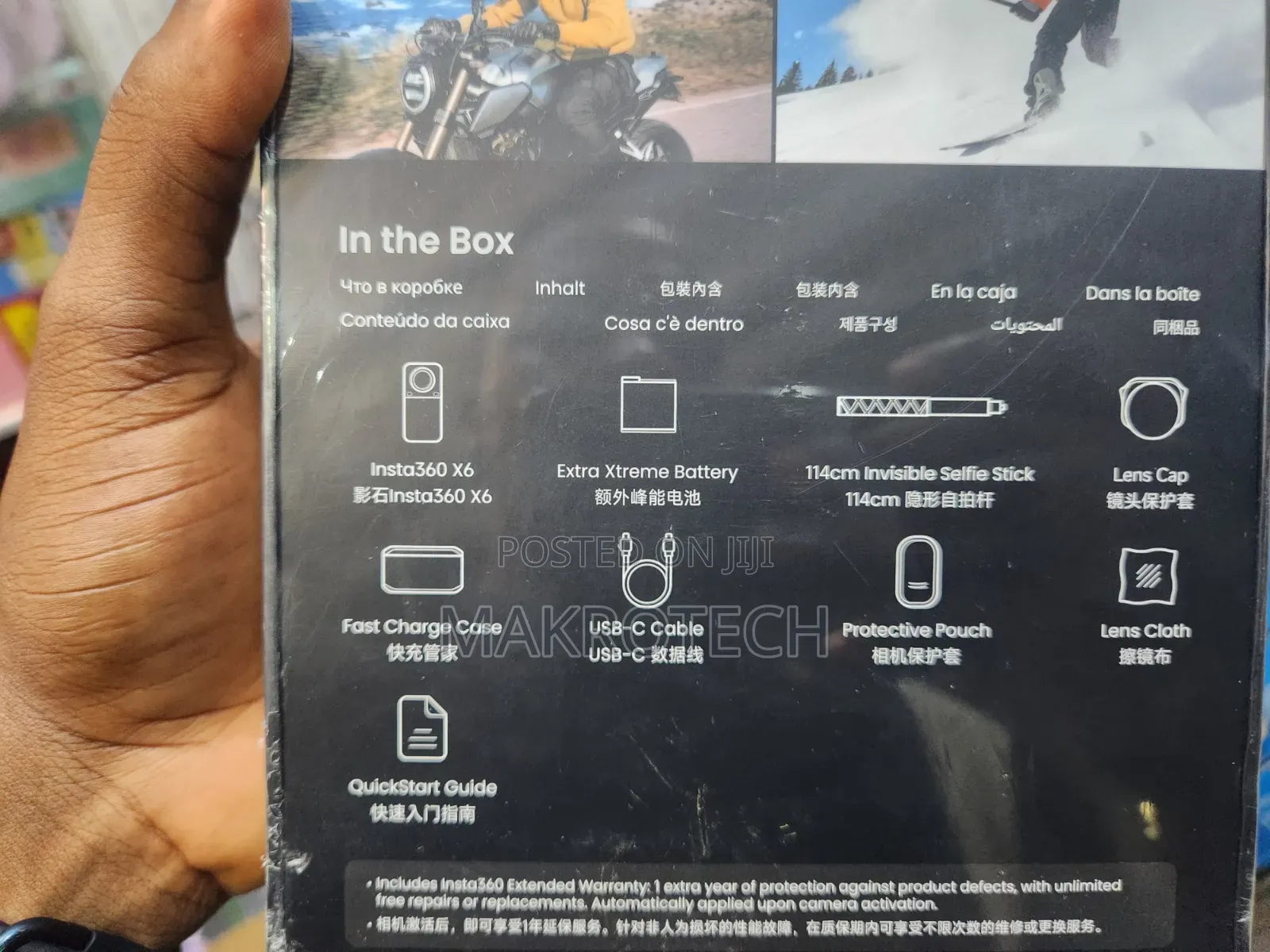 Insta360 X6 Essentials Bundle - 360 Camera With 1/1.1'' Sensors