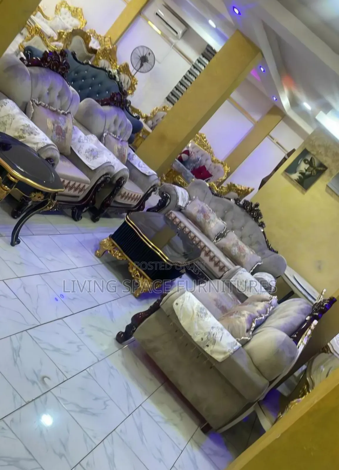 Royal Sofa Chairs by 7Seaters With Center Table and 2Side Stools