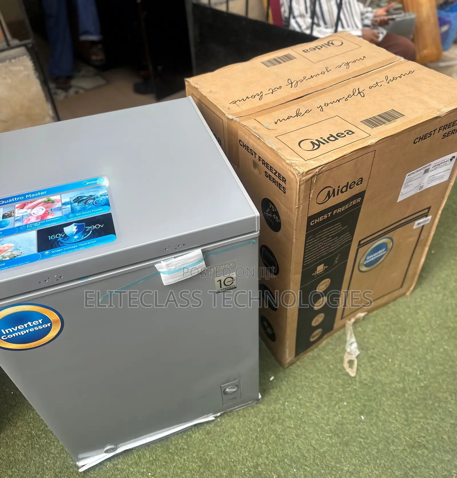 Midea 142-Litre Inverter Freezer
