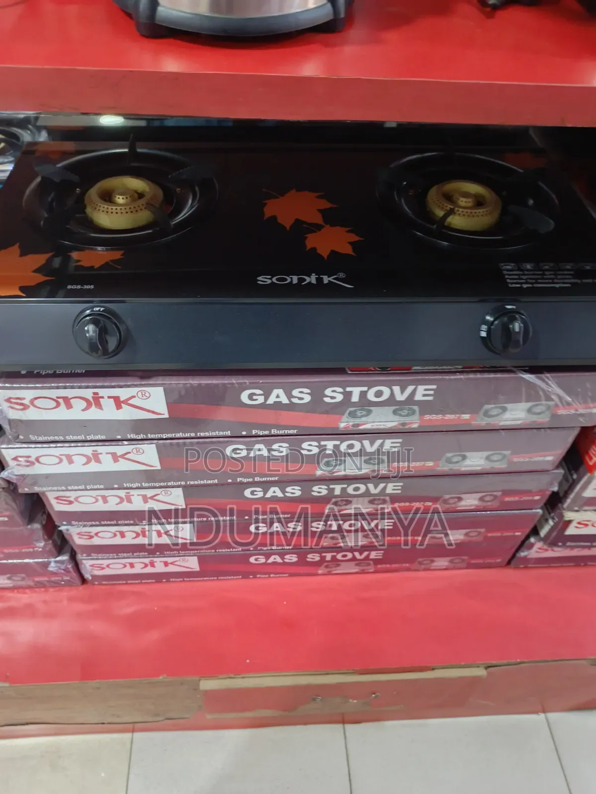 Sonik Gas Cooker