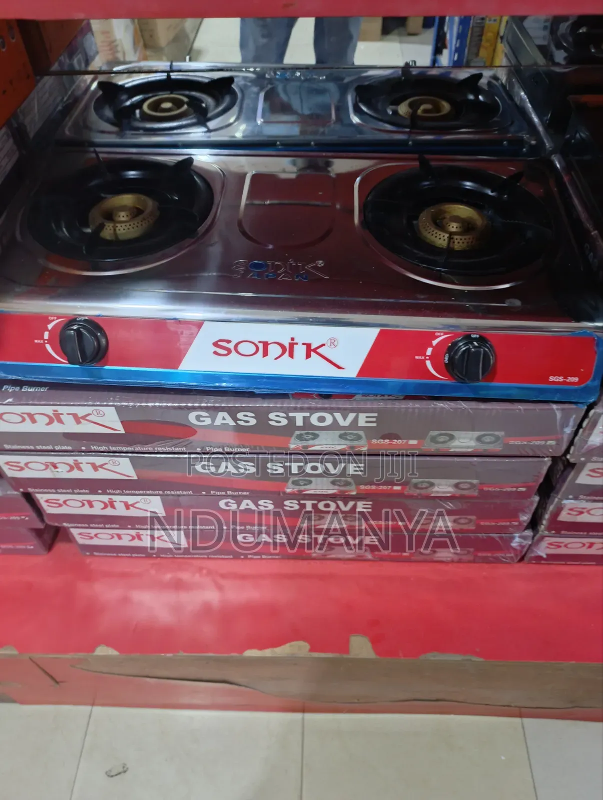 Sonik Gas Cooker