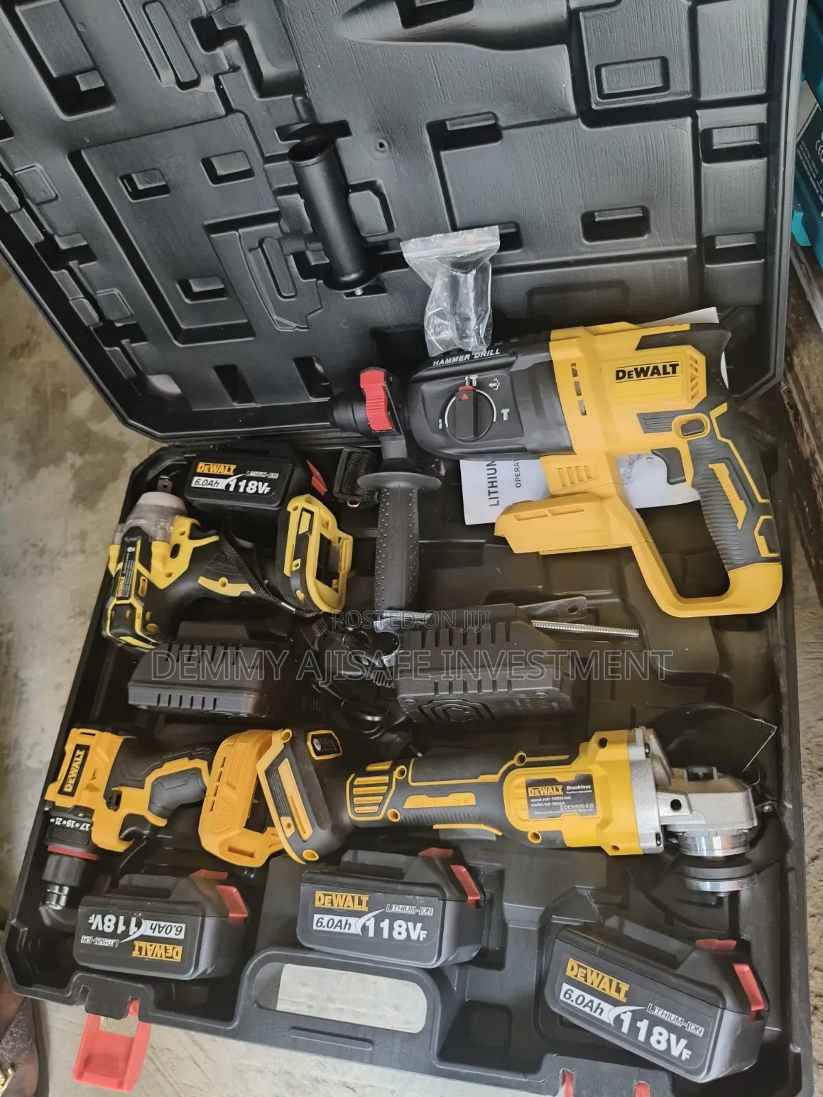 4 in 1 Brushless Cordless Combo Kit