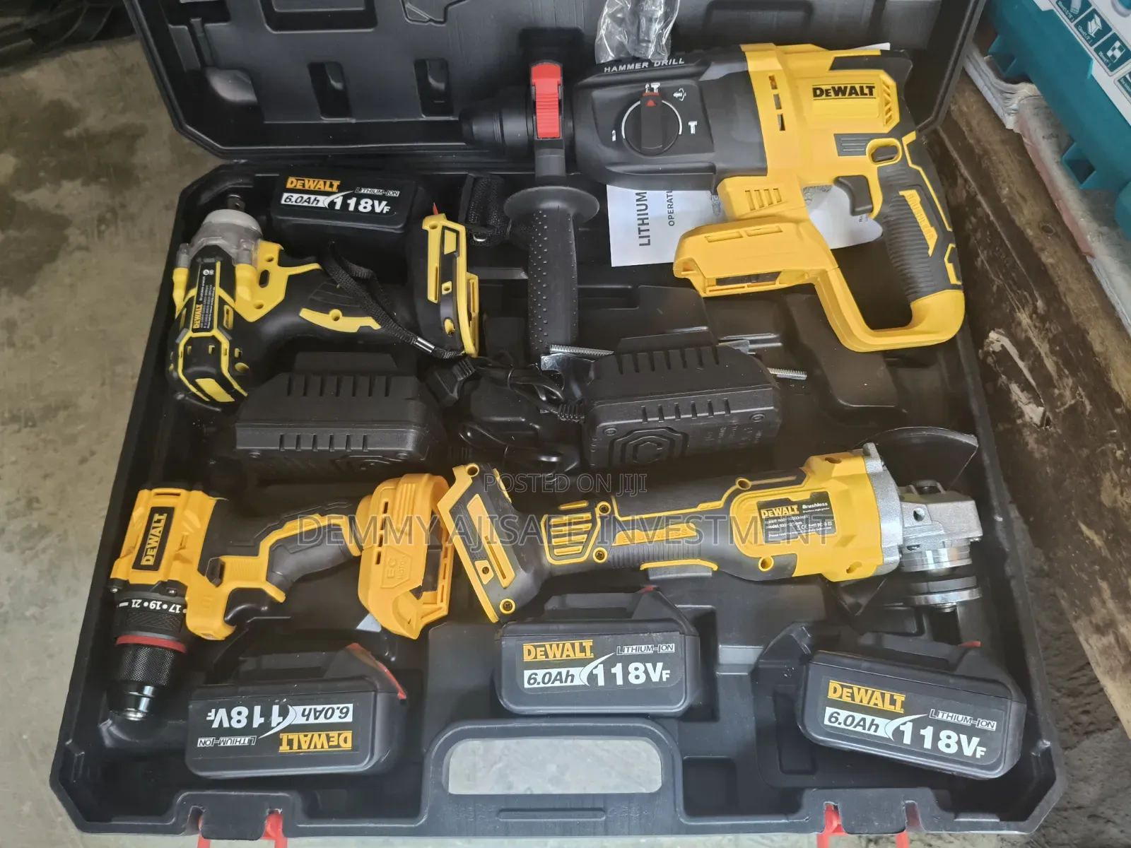 4 in 1 Brushless Cordless Combo Kit