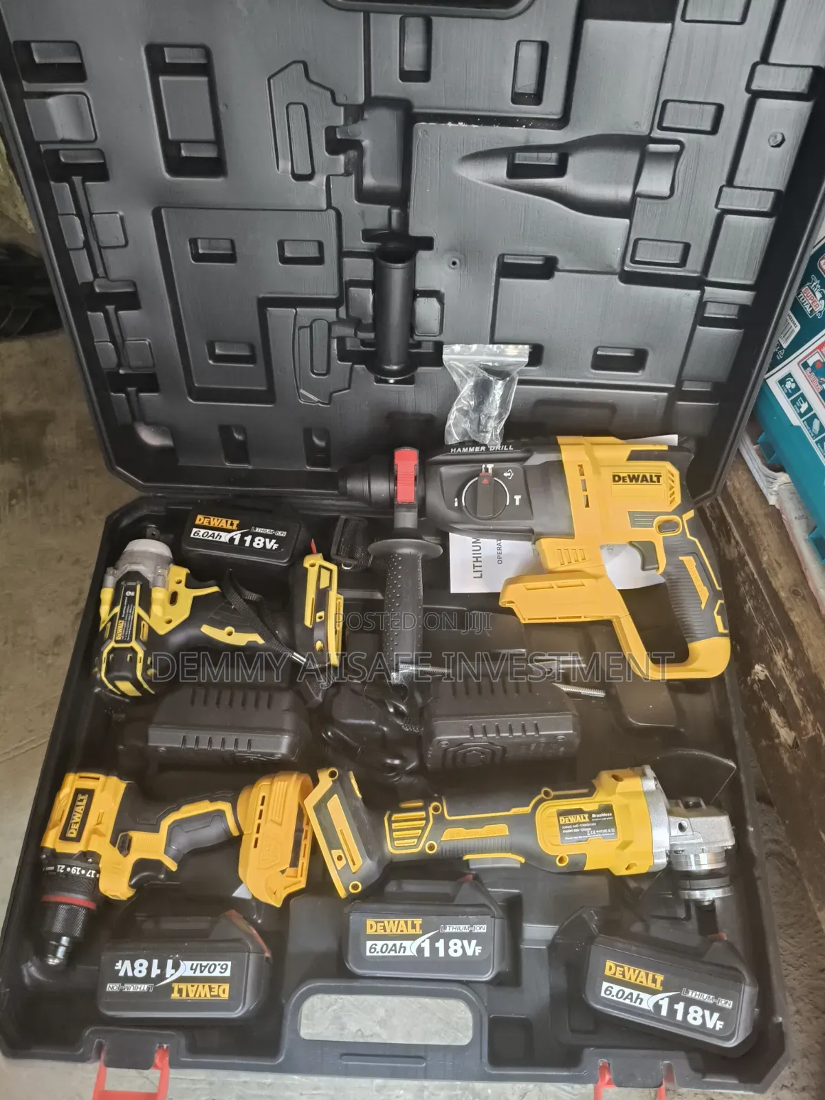 4 in 1 Brushless Cordless Combo Kit