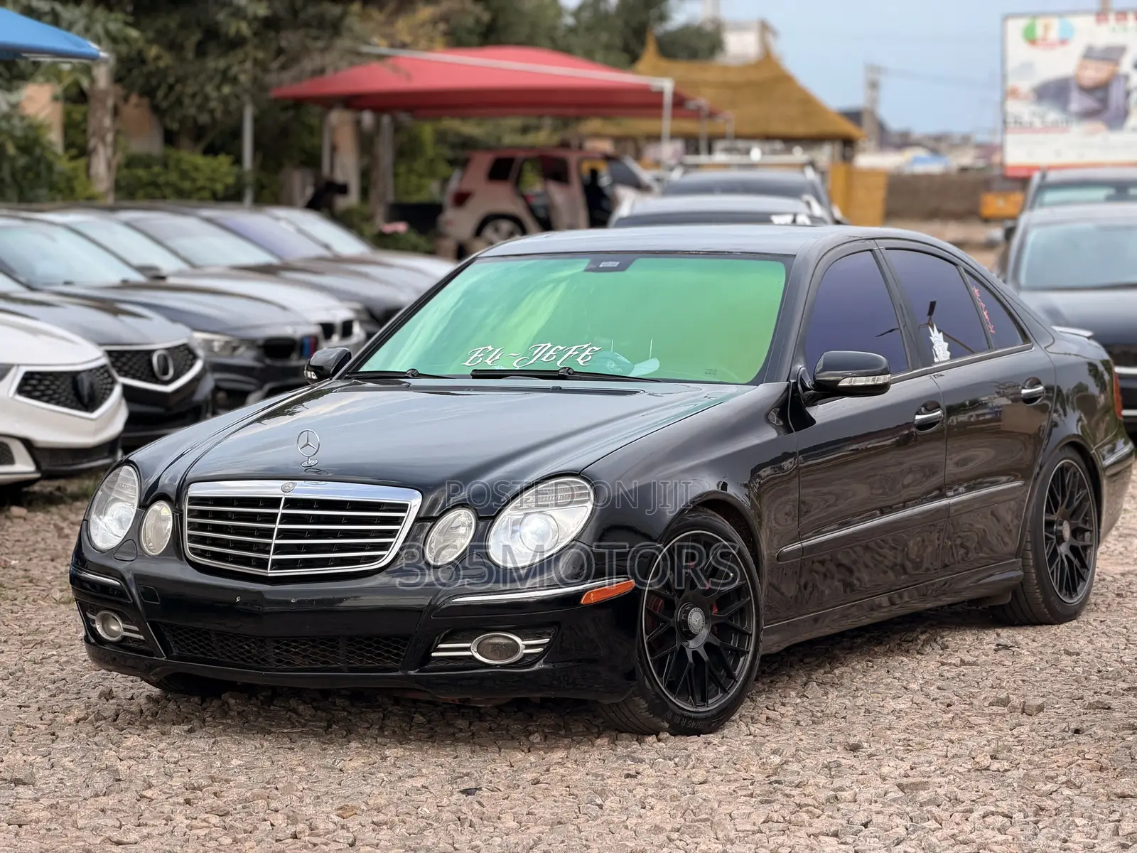 Mercedes-Benz E350 2008 Black