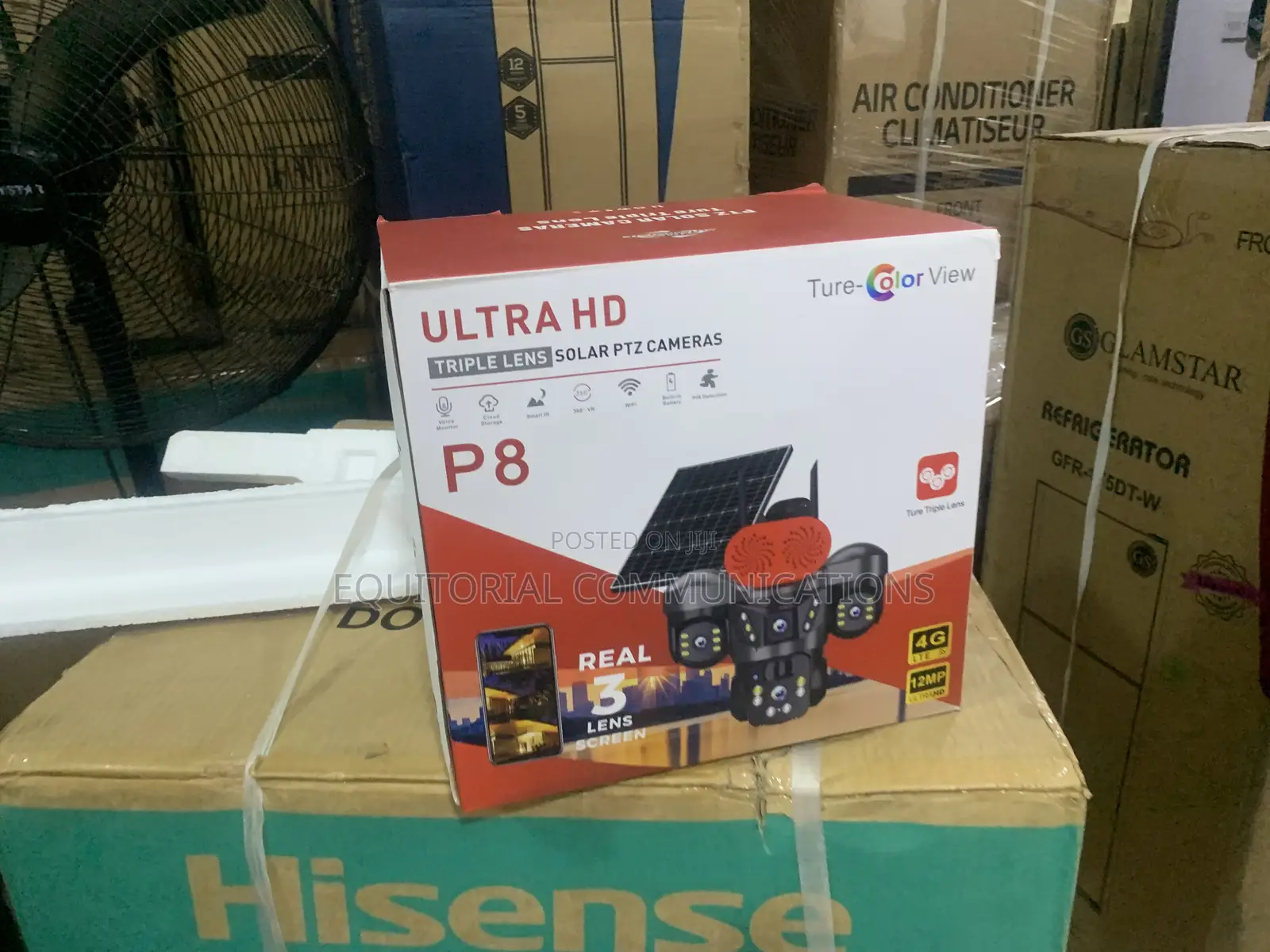 Ultra Clear Triple-Lens Solar Camera