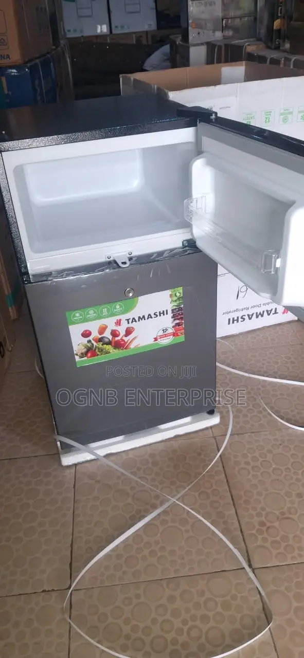 Tamashi 120L Double Door Fridge and Freezer