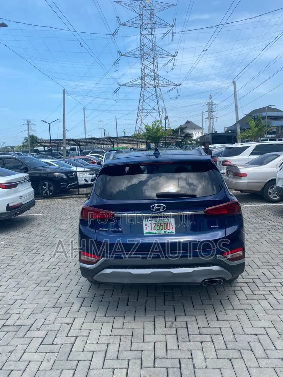 Hyundai Santa Fe Limited 2.4 AWD 2019 Blue