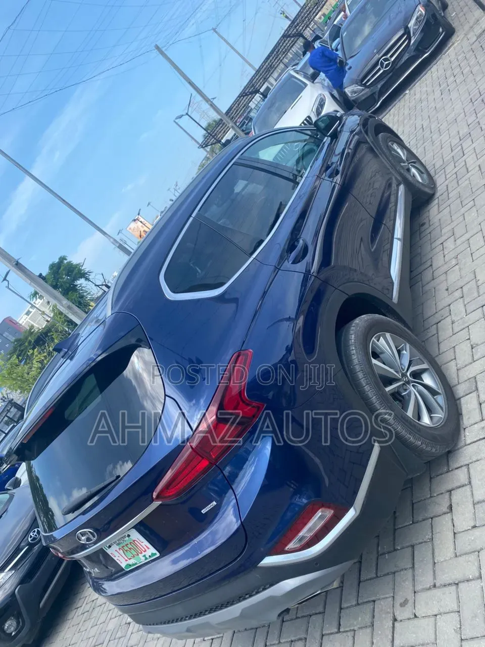 Hyundai Santa Fe Limited 2.4 AWD 2019 Blue